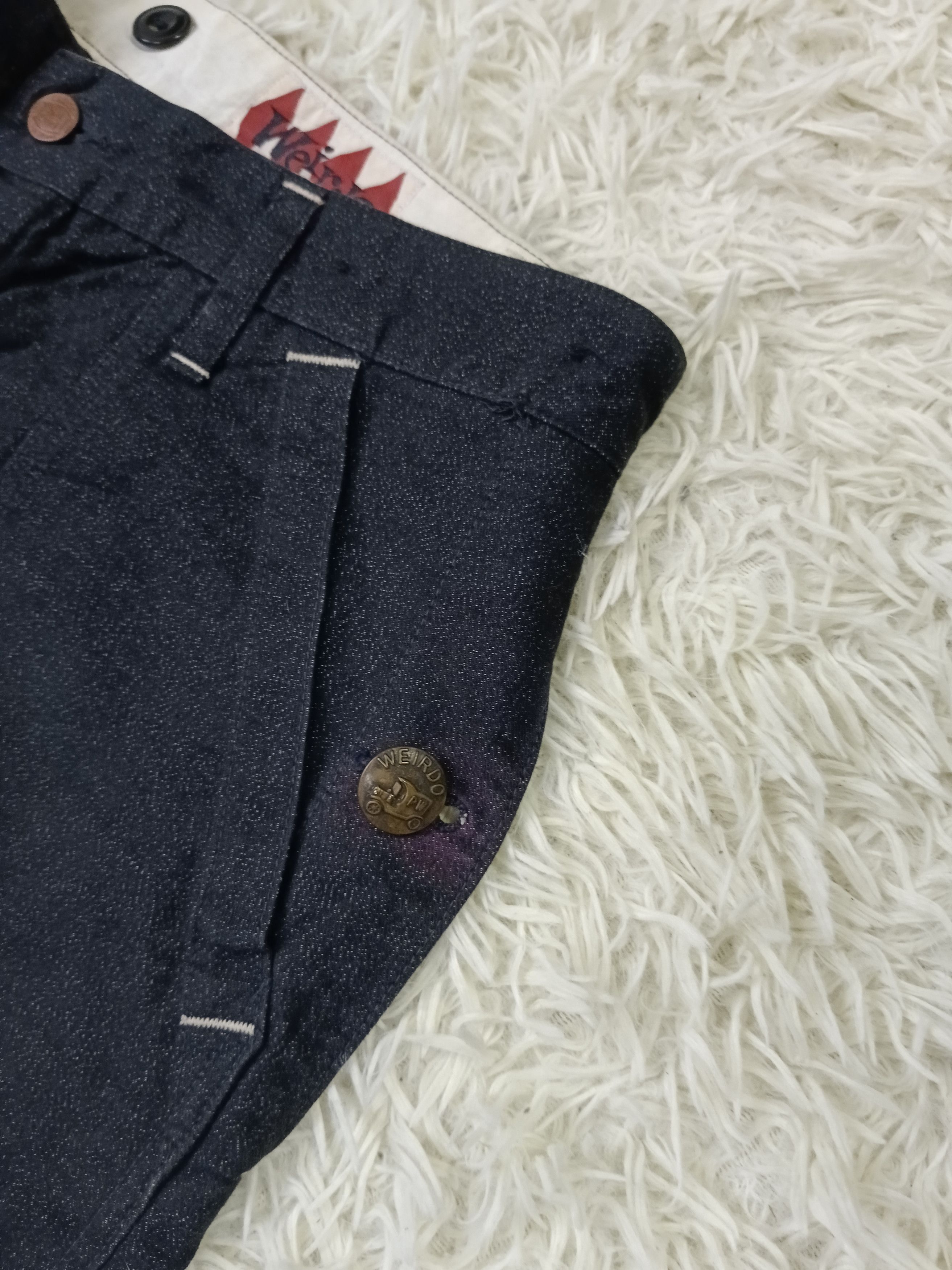 Japanese Brand WIDE PANTS WEIRDO DADDY OH RAIL CHIEF Size US 34 / EU 50 - 5 Thumbnail