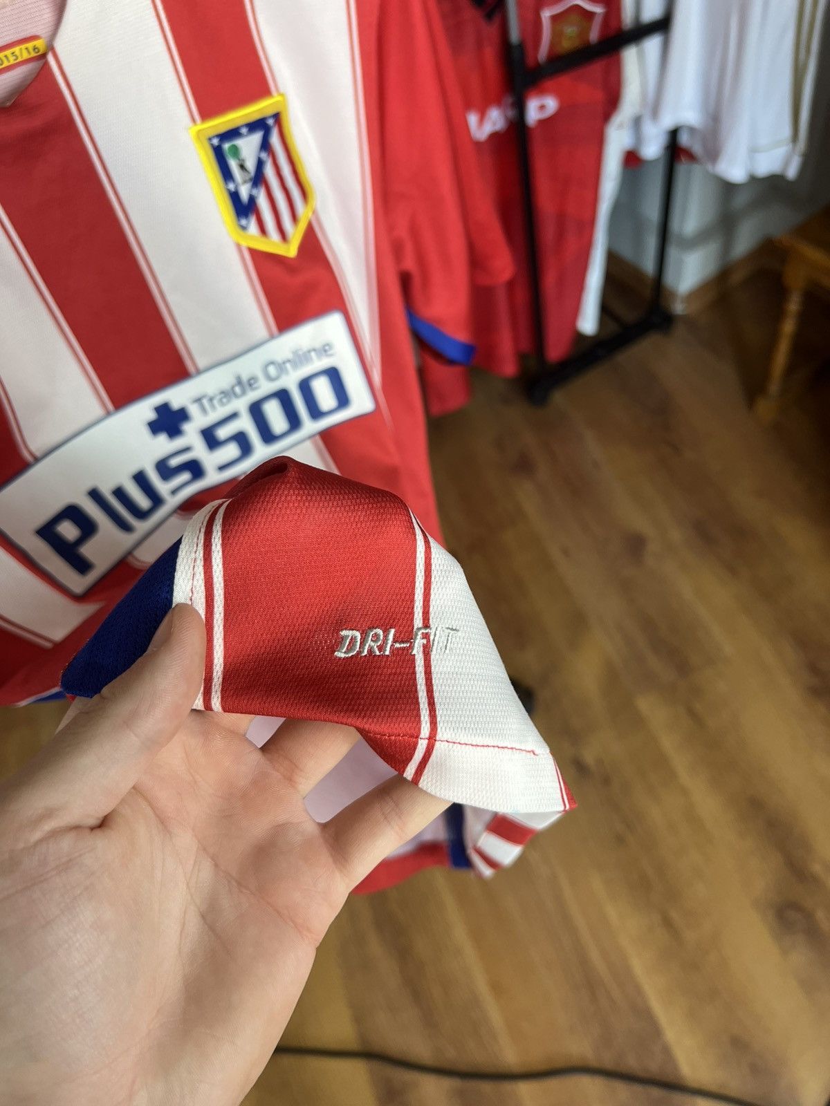 Nike Soccer Jersey Nike Atletico Madrid 2015/16 F. Torres #9 Size US L / EU 52-54 / 3 - 10 Thumbnail