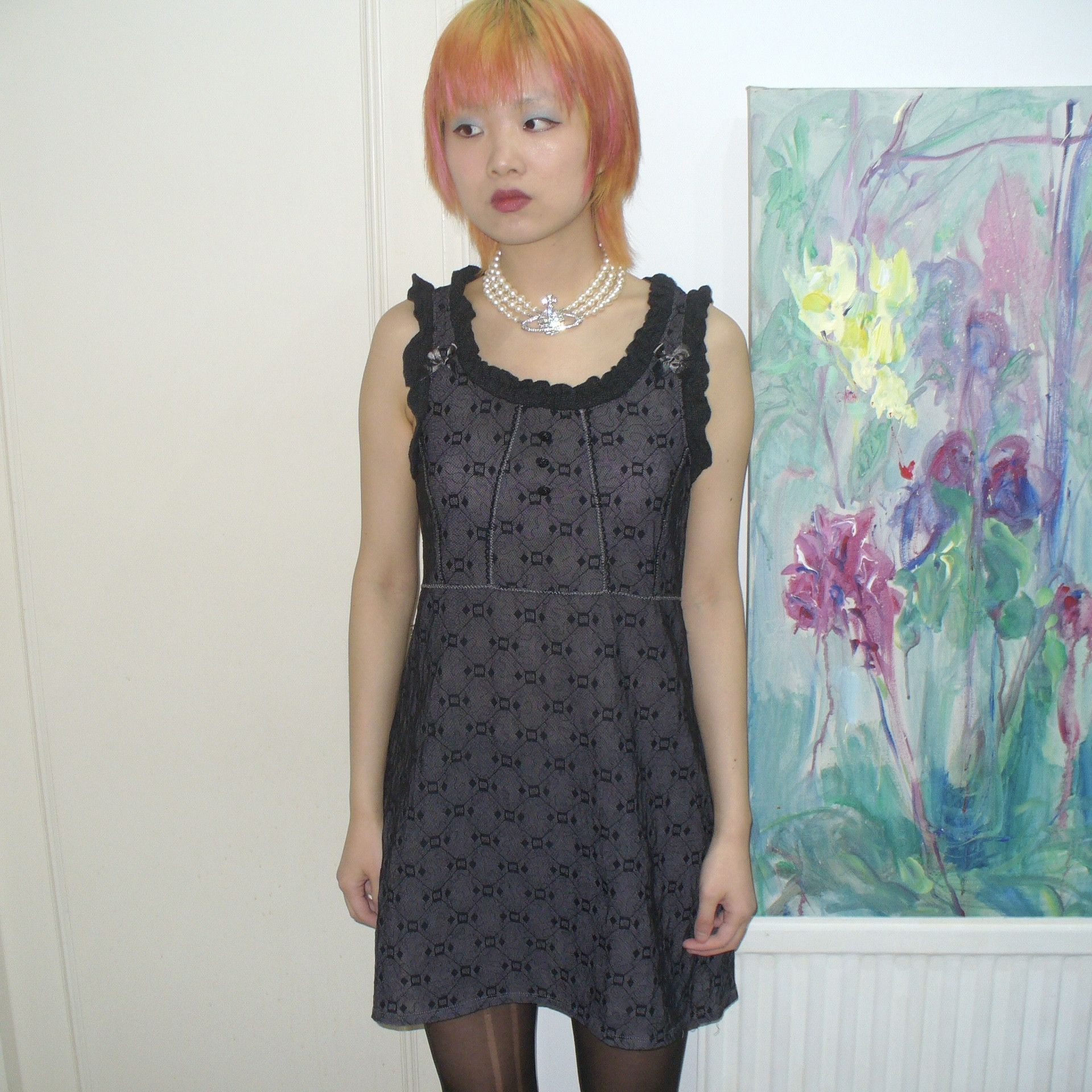 Other French vintage mini dress Size S / US 4 / IT 40 - 2 Thumbnail