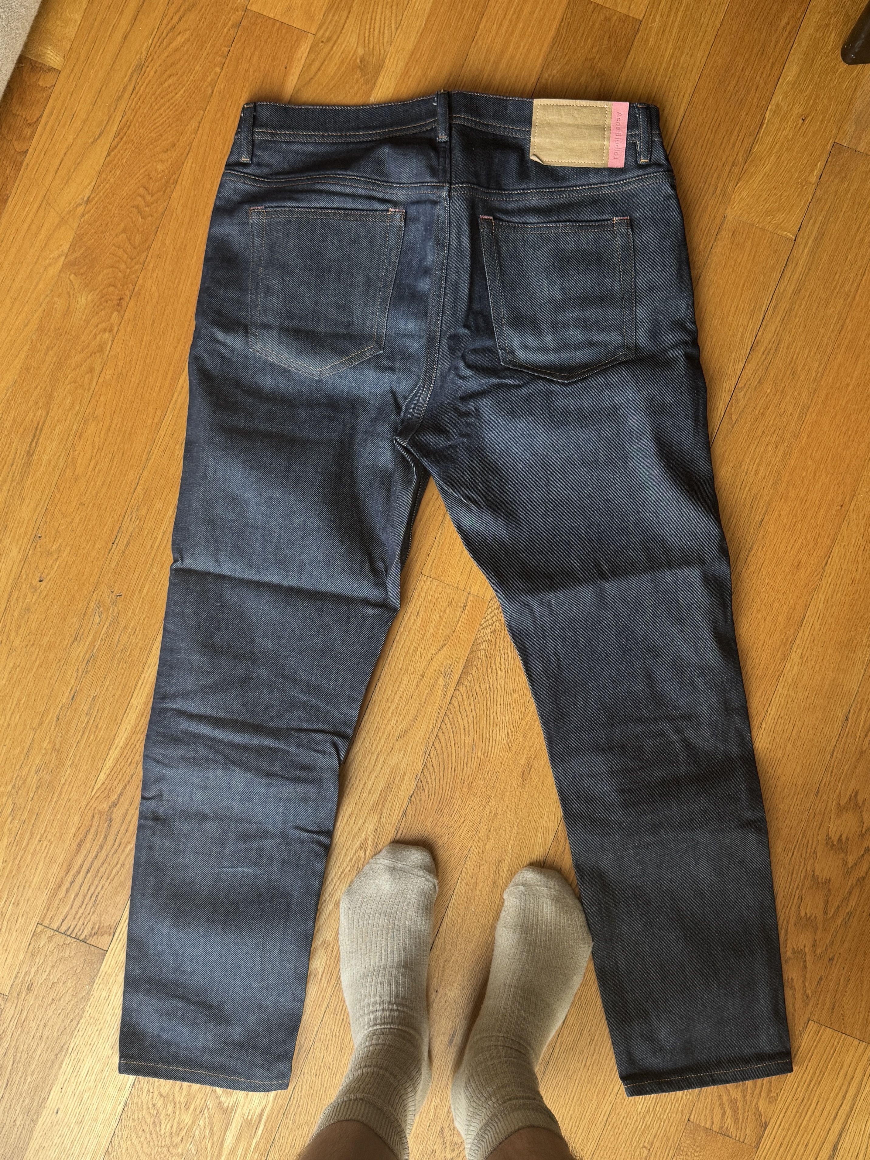 Acne Studios Bla Konst River Jeans – Indigo Size US 33 - 2 Thumbnail