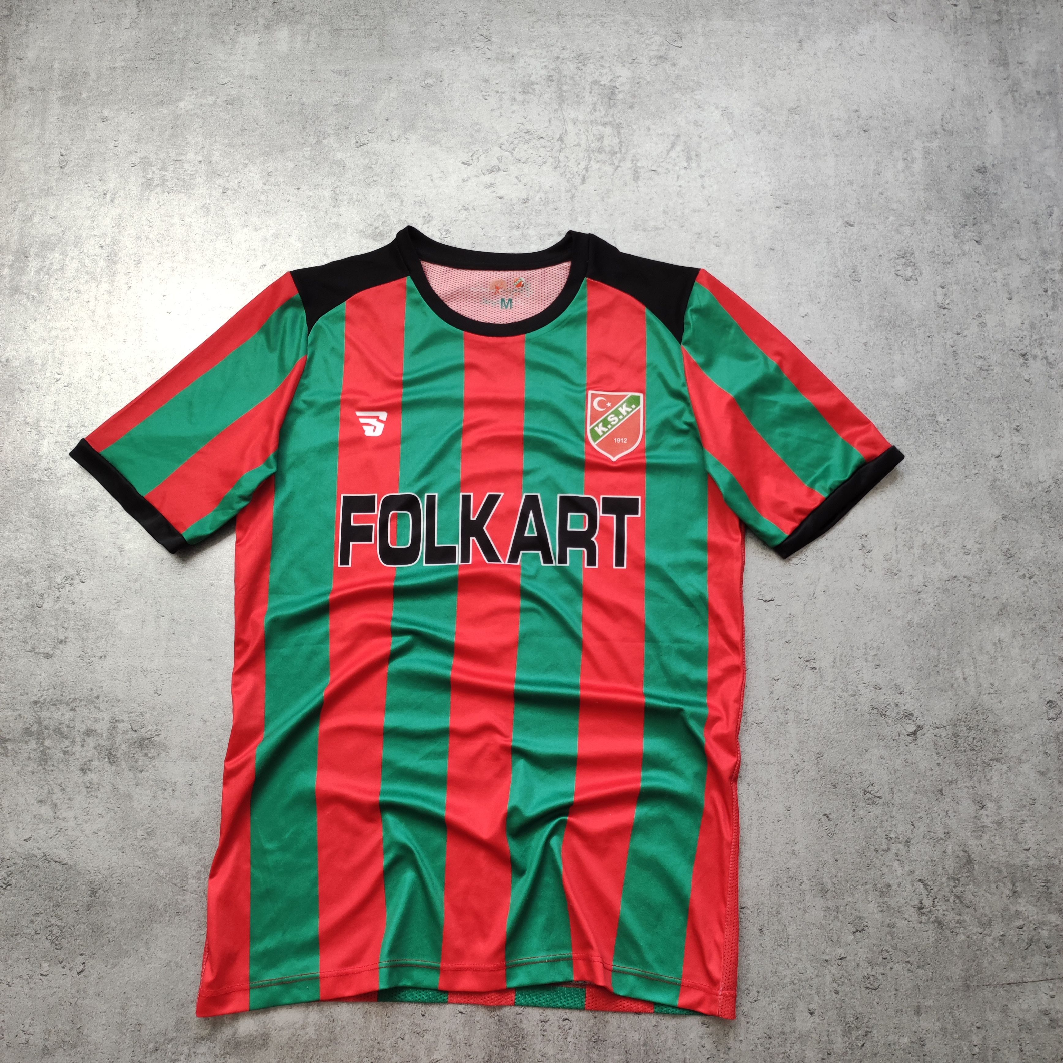 Vintage RARE Karsiyaka SK Turkey Football 2021 Home Jersey Size US M / EU 48-50 / 2 - 2 Thumbnail