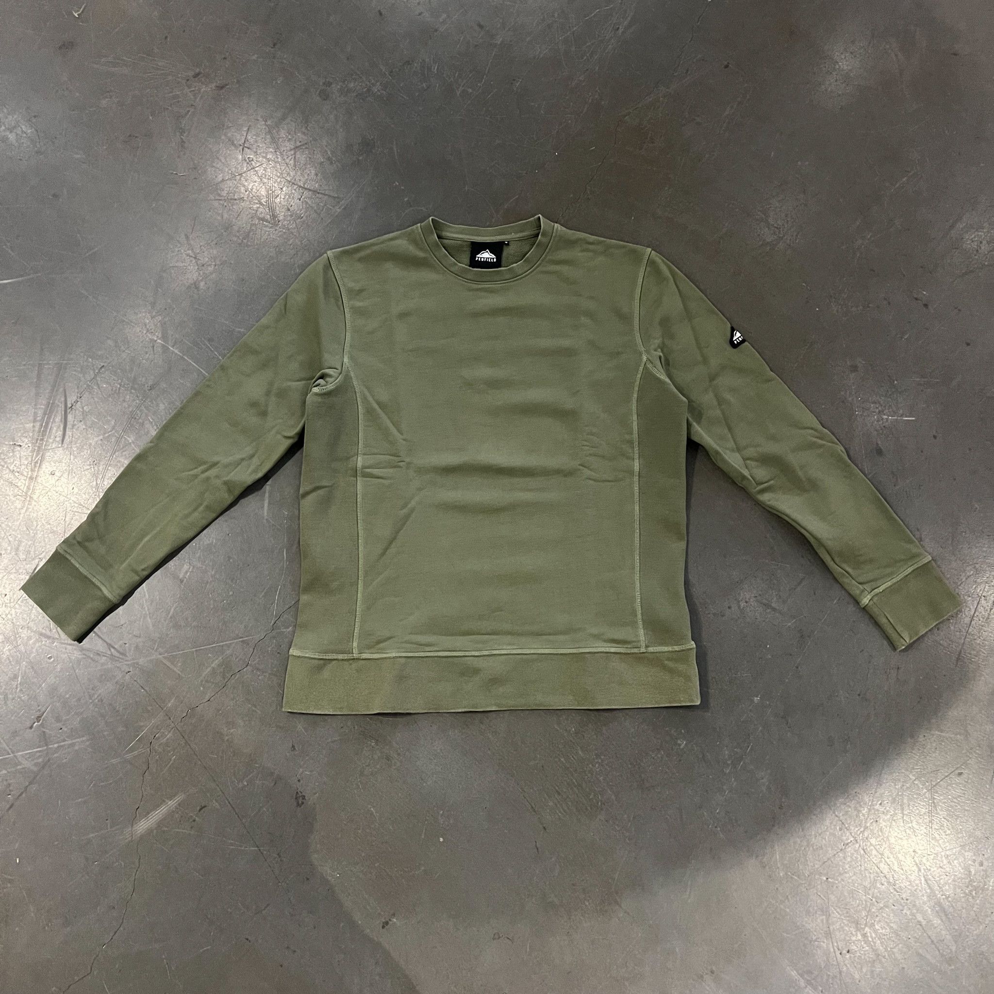 Penfield Penfield French Terry Crewneck Olive • M Size US M / EU 48-50 / 2 - 1 Thumbnail