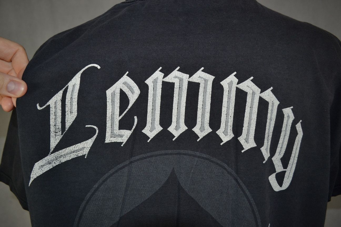 Band Tees × Vintage Vintage Motorhead Lemmy 49% Motherfu*ker 51% Son Of A Bi*ch Size US XL / EU 56 / 4 - 4 Thumbnail