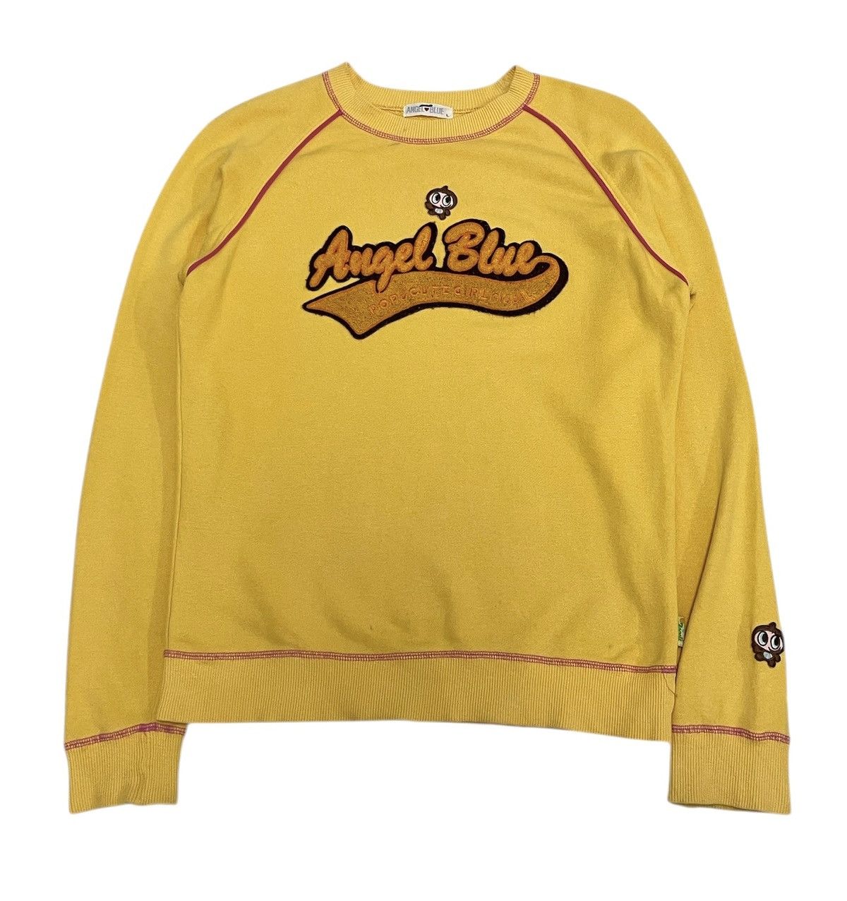 Hysteric Glamour Vintage Angel Blue Japan Sweatshirt Size US S / EU 44-46 / 1 - 1 Thumbnail
