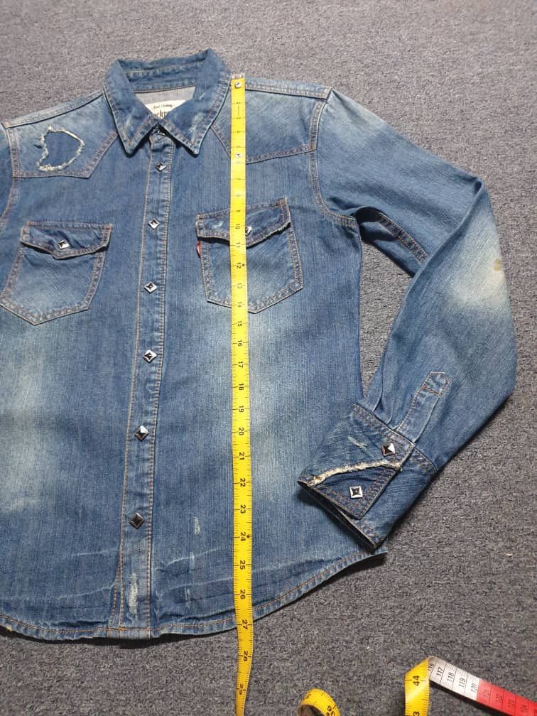 JACKROSE Jack Rose distressed western Japanese shirt Size US M / EU 48-50 / 2 - 10 Thumbnail