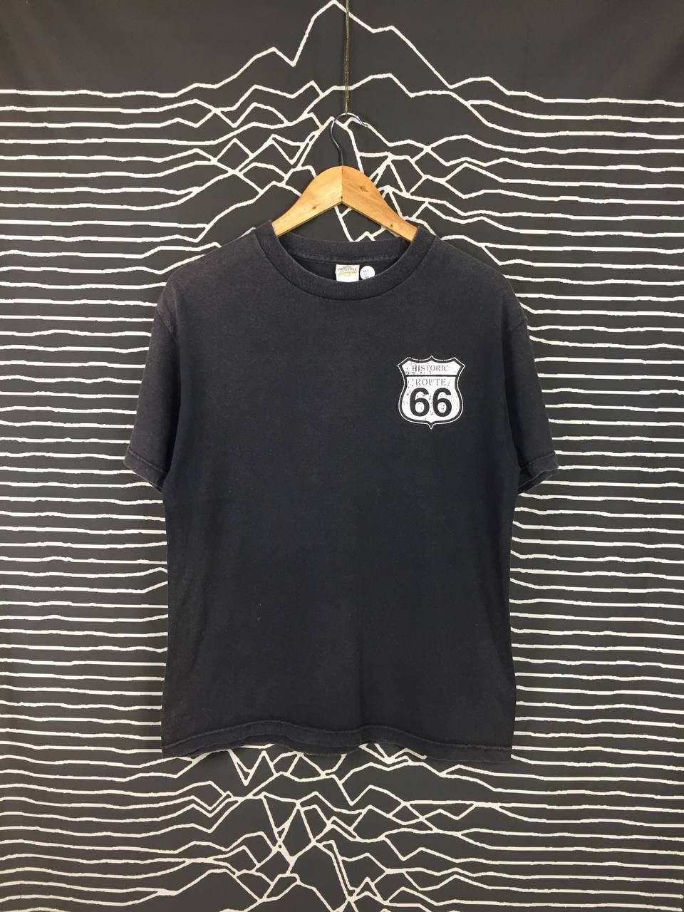 Route 66 × Vintage Vtg Route 66 Old Skool Gearhead Live To Ride Tee Size US M / EU 48-50 / 2 - 2 Thumbnail