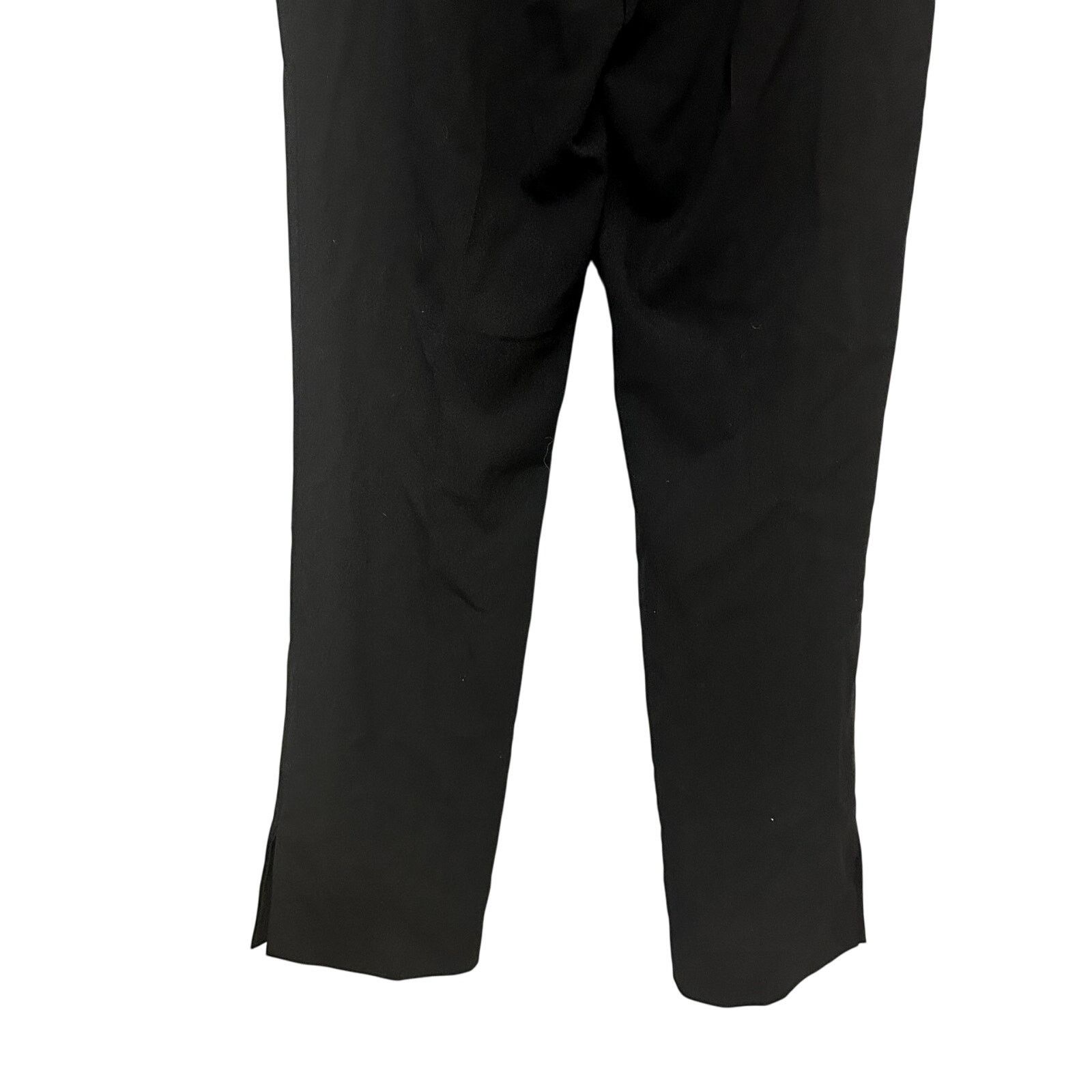 Other Halogen High Waisted Pants Ankle Slits Black Women's 2 NWOT Size 26" / US 2 / IT 38 - 8 Thumbnail