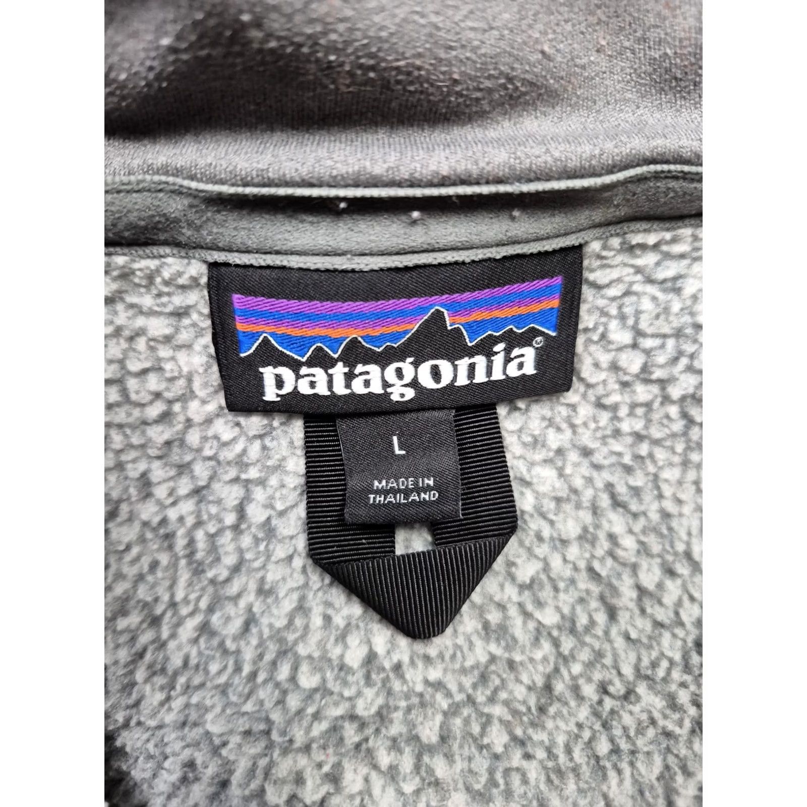 Patagonia Patagonia Better Sweater 1/4 Zip Fleece Pullover Men's Large Gray Company Logo Size US L / EU 52-54 / 3 - 5 Thumbnail