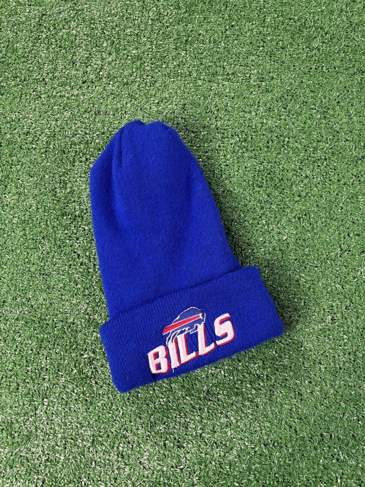 NFL × Vintage Vintage Buffalo Bills Logo Athletic Beanie Hat Size ONE SIZE - 1 Thumbnail
