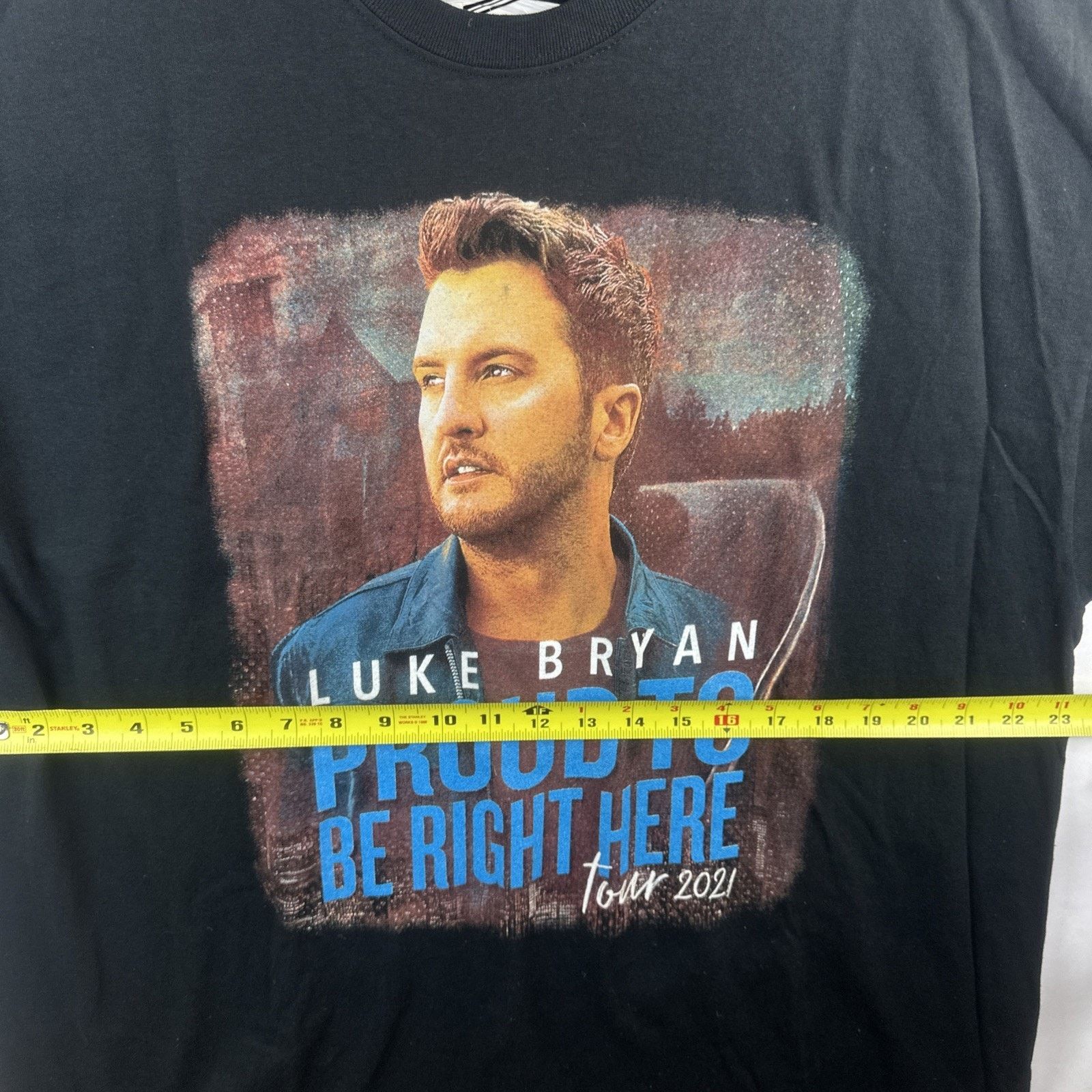 & Other Stories Luke Bryan 2021 Proud to Be Righ Concert TShirt Size 2XL Size US XXL / EU 58 / 5 - 4 Thumbnail