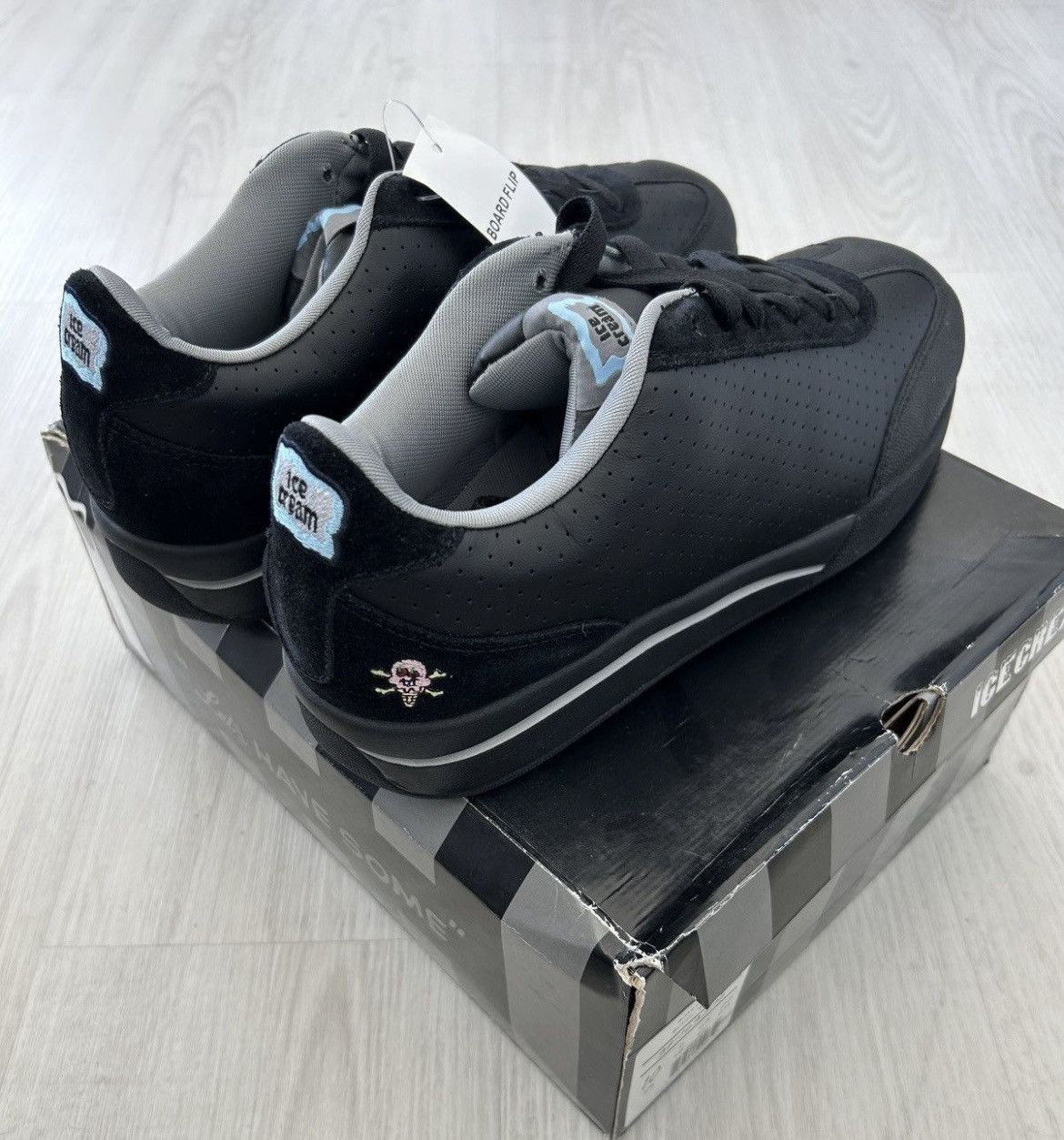 Icecream × Reebok RARE OG 2006 REEBOK X BBC/ICE CREAM BLACK BOARDFLIP 1 Size US 10 / EU 43 - 4 Thumbnail