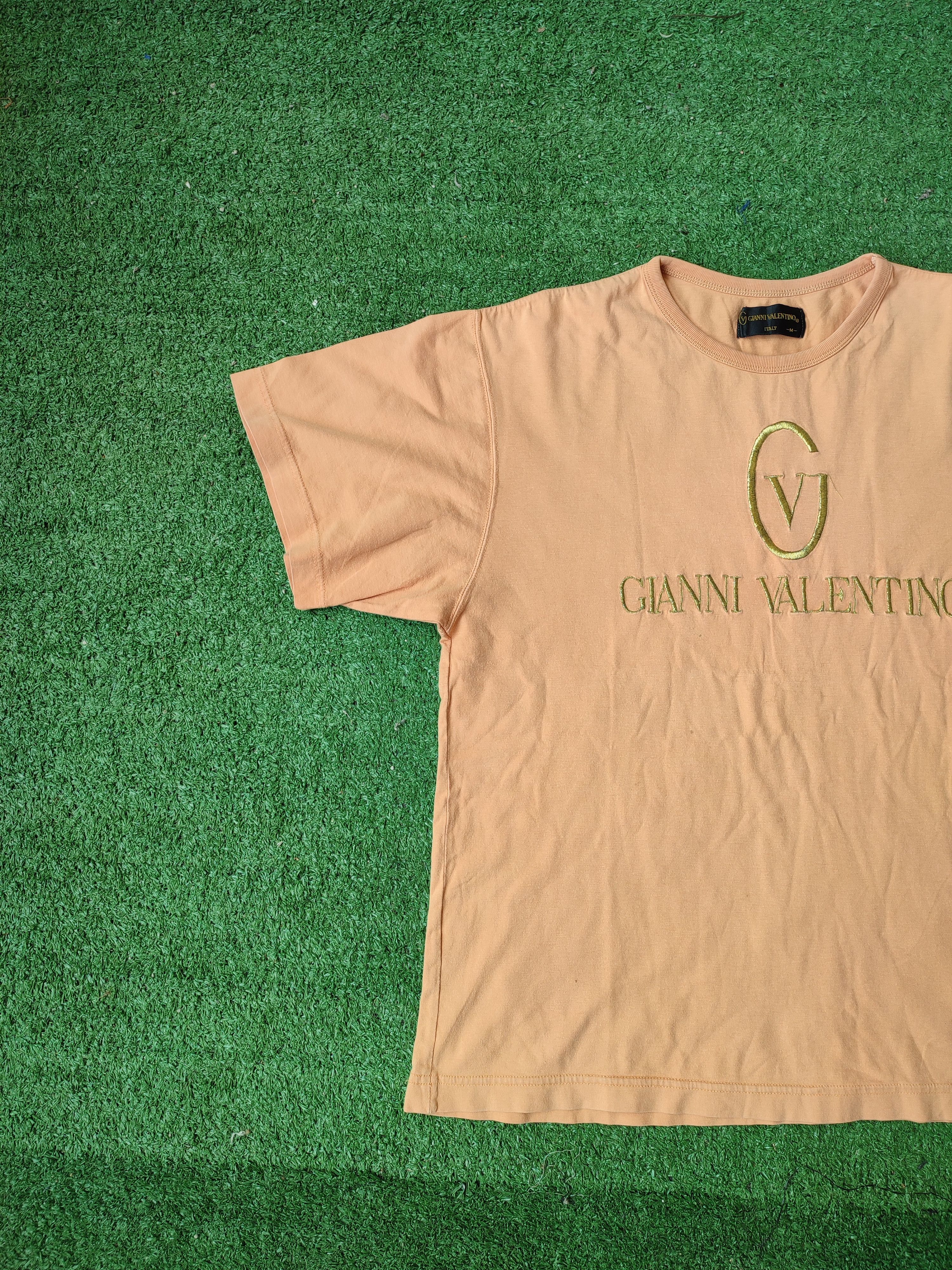 Gianni Valentino 💥90s💥 VTG GIANNI VALENTINO EMBROIDERY TEES Size US M / EU 48-50 / 2 - 2 Thumbnail
