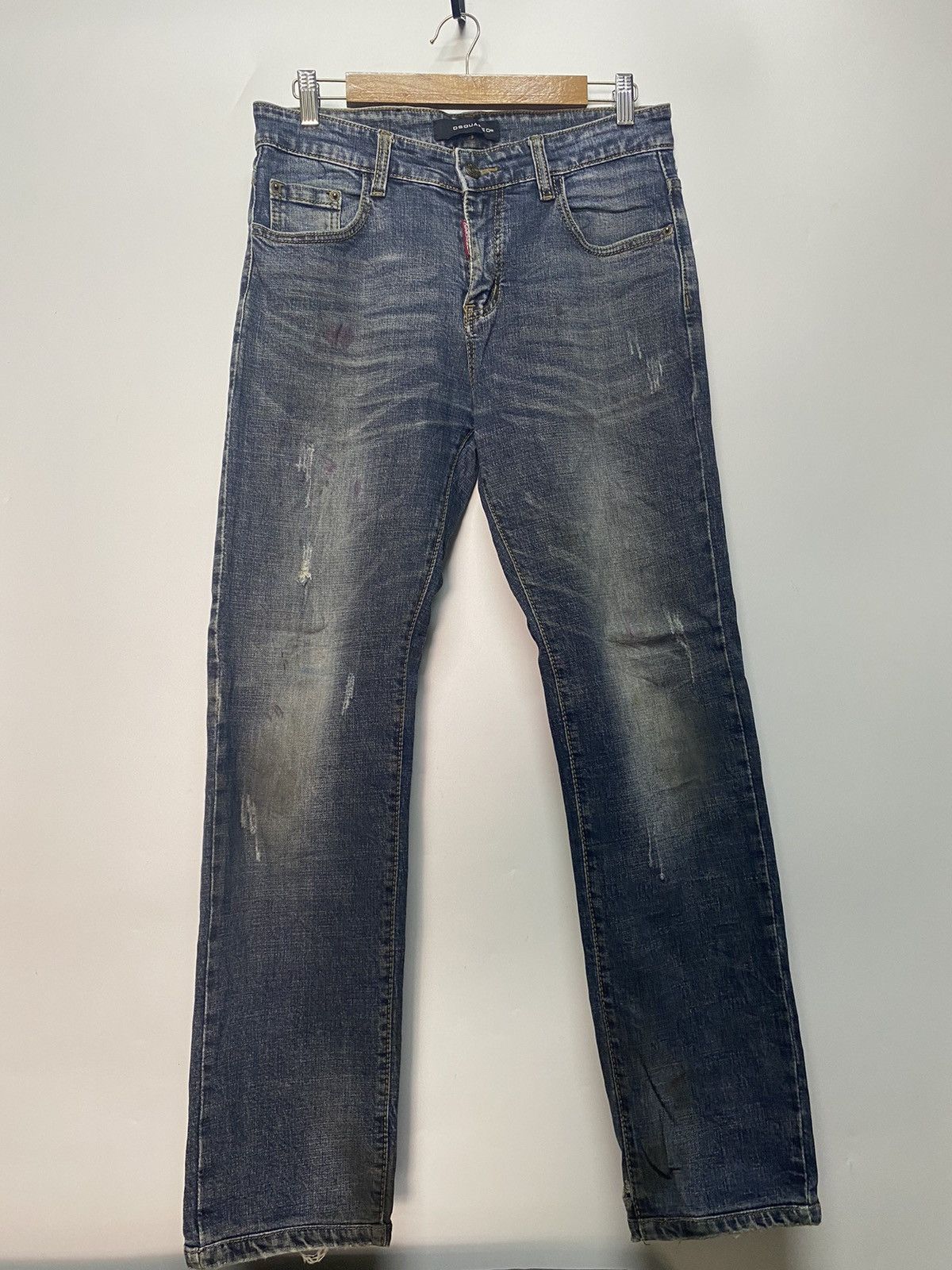 Dsquared2 × Japanese Brand DSQUARED2 Denim Jeans Distressed Japanese Style Pants Size US 32 / EU 48 - 1 Thumbnail