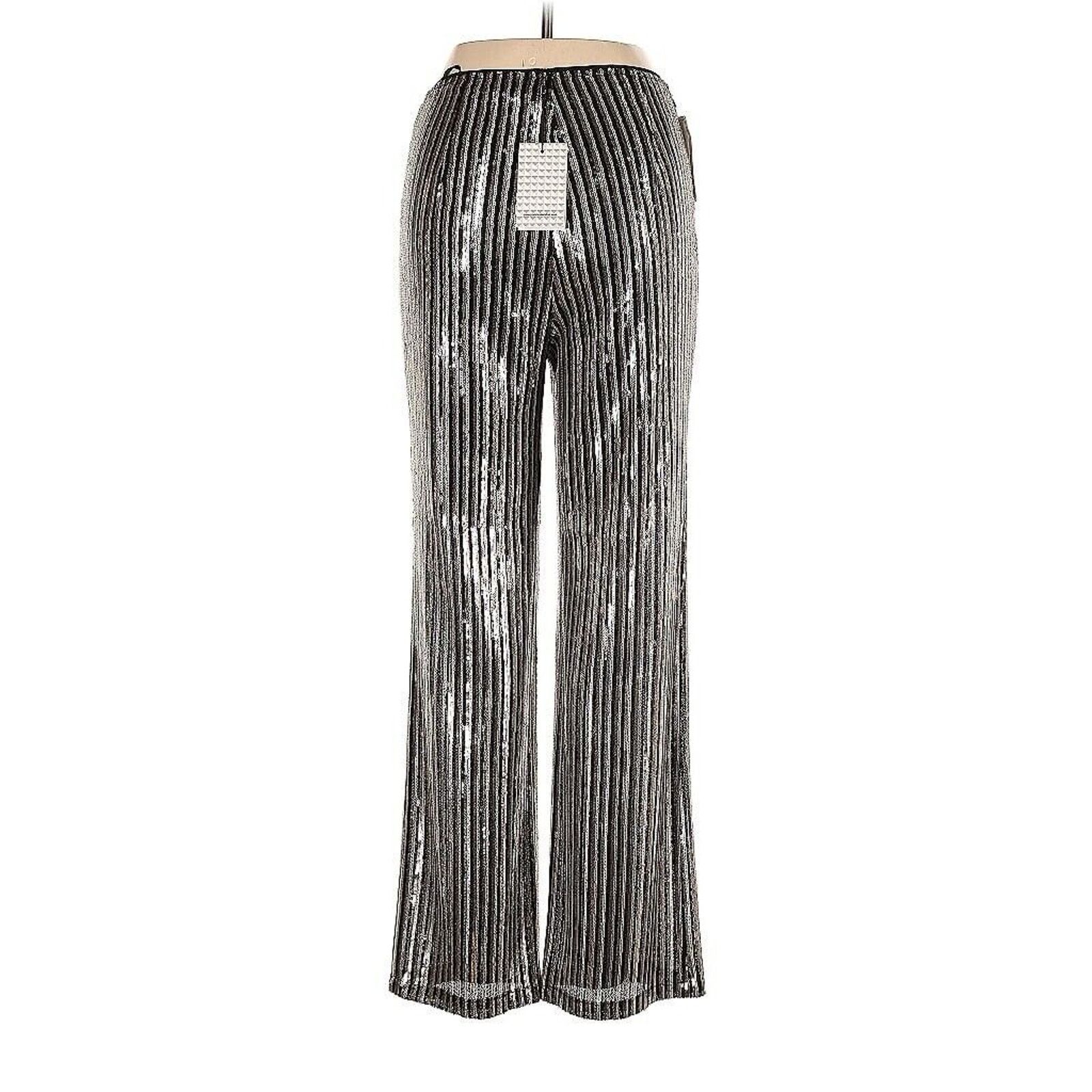 Free People Jovanna London X Free People Sequin Tank Pants Set Silver 6 Size M / US 6-8 / IT 42-44 - 3 Thumbnail