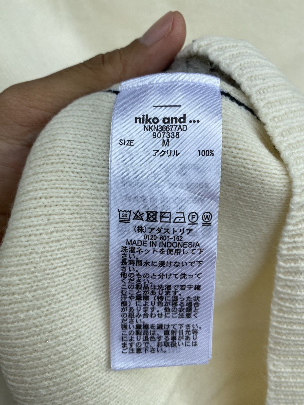 Japanese Brand niko and … Knitted Warm Oversized Sweater Japanese Style Size US M / EU 48-50 / 2 - 15 Thumbnail