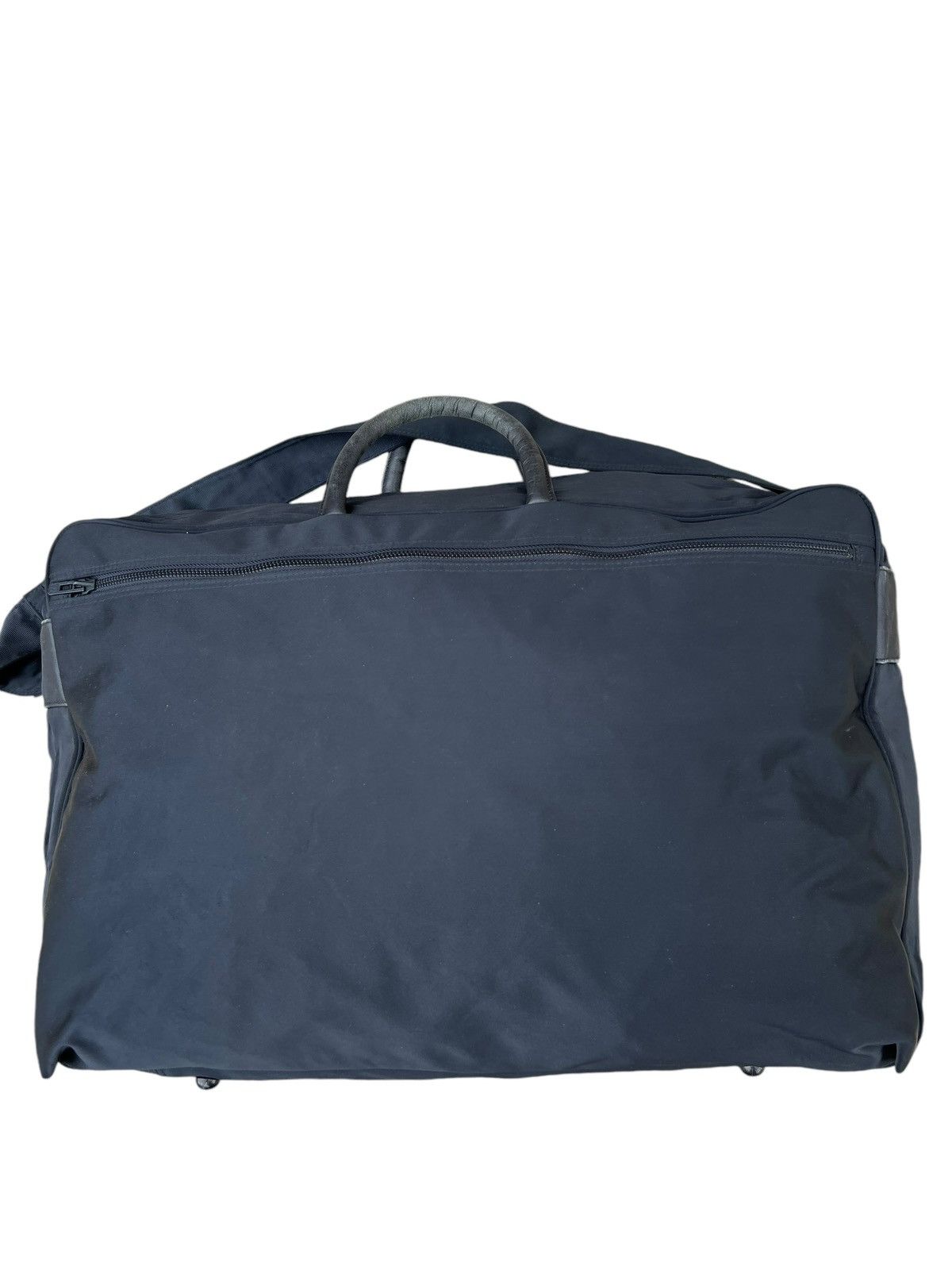 Barneys New York Vintage 90s Barneys New York Leather Nylon 2 Way Bag Huge Size ONE SIZE - 11 Thumbnail
