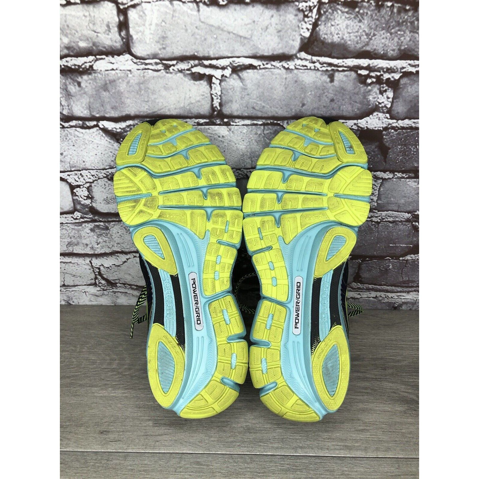 Saucony Saucony Breakthru 2 S10304-2 Purple Blue Yellow Running Shoe Size US 9.5 / IT 39.5 - 6 Thumbnail