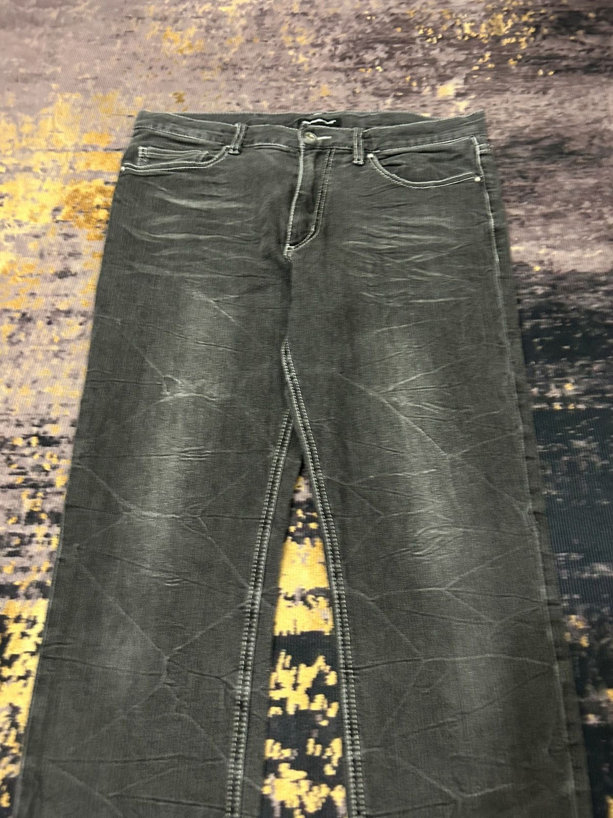 Tornado Mart Semntic Design Japan Whiskered jeans Size US 33 - 5 Thumbnail