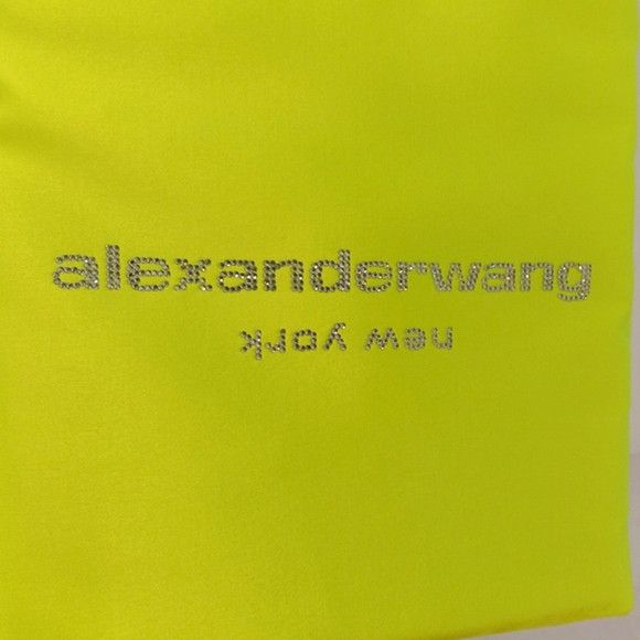 Alexander Wang Alexander Wang Satin Crystal Fringe Shoulder Bag - Neon Size ONE SIZE - 3 Thumbnail