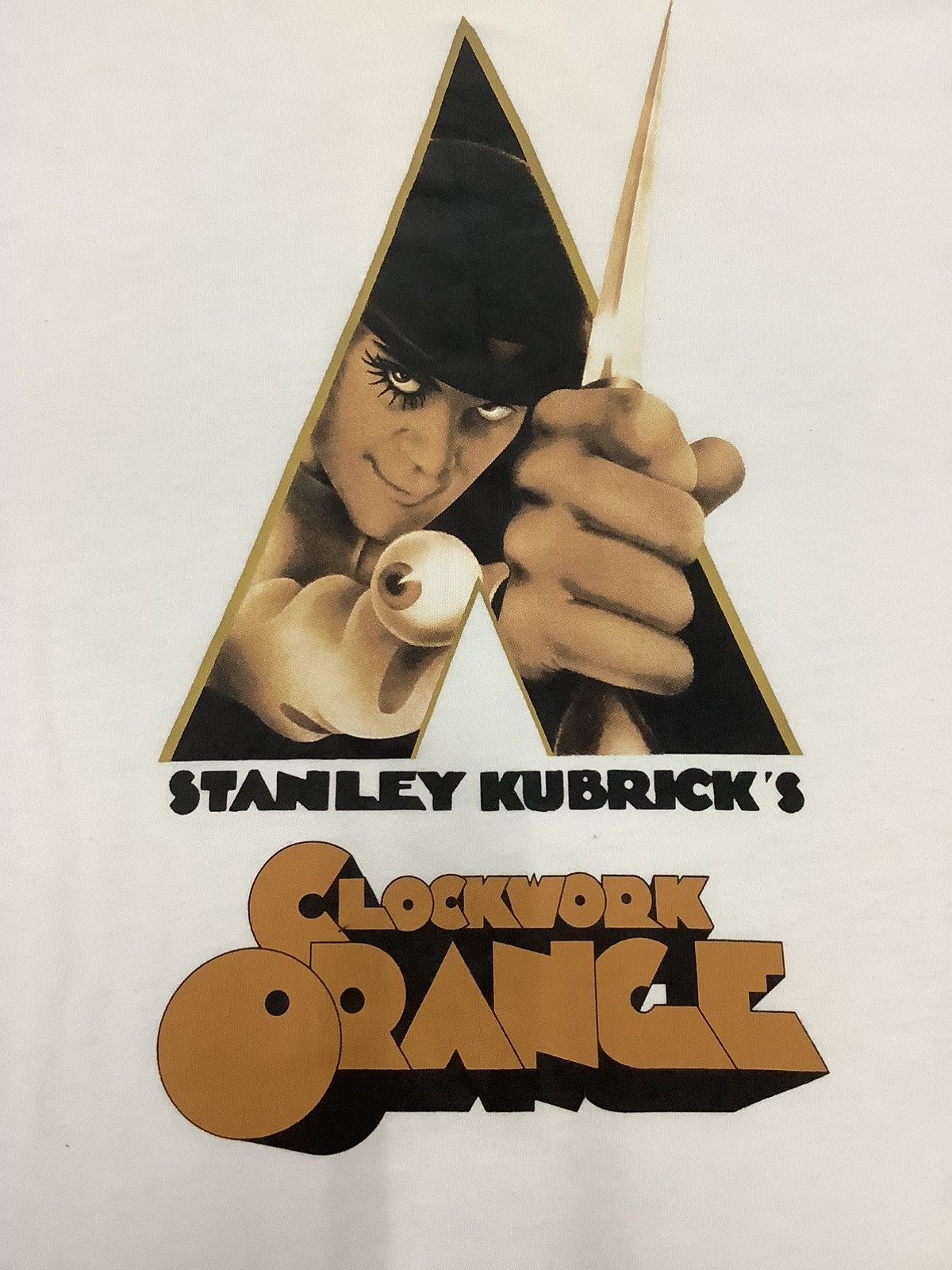 Band Tees × Vintage CLOCKWORK ORANGE OFFICIAL TEE Size US S / EU 44-46 / 1 - 4 Thumbnail