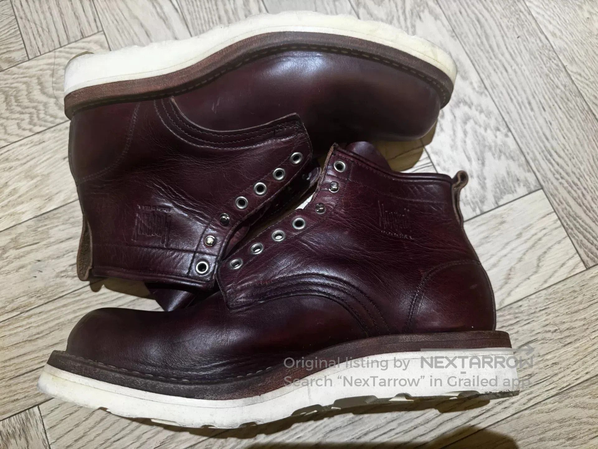 White's Boots Whites Mansway Wine Red CXL Work Boots. Size US 8.5 / EU 41-42 - 6 Thumbnail