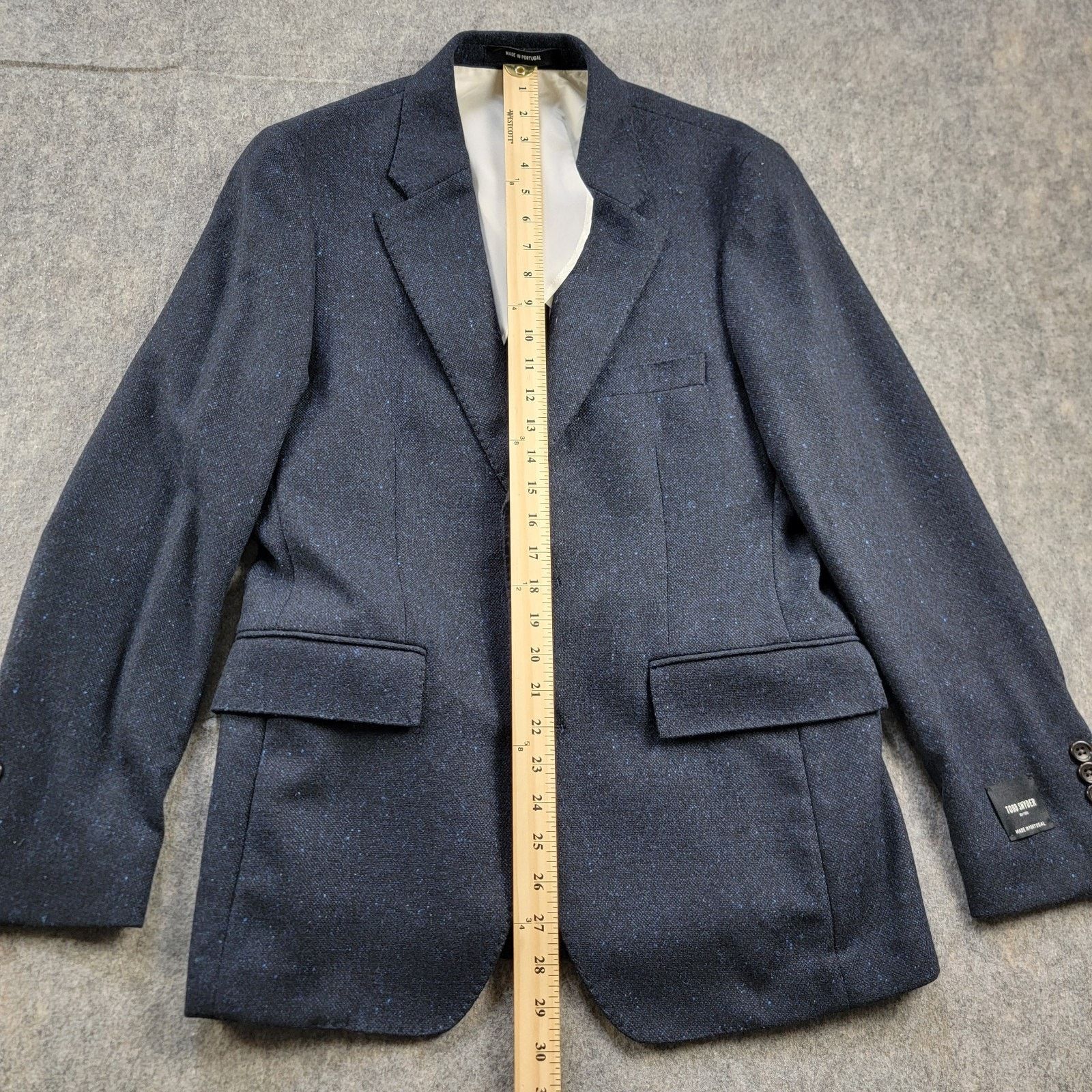 Todd Snyder Todd Snyder Italian Wool Blend Donegal Sport Coat NWT $698 Size 36S - 6 Thumbnail