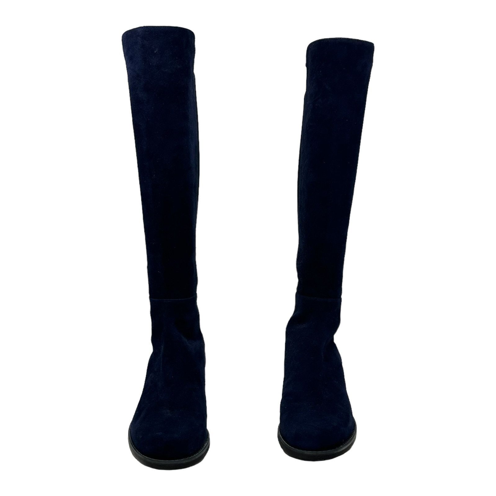 Stuart Weitzman Stuart Weitzman two tone leather knee length boots size 7M Size US 7 / IT 37 - 18 Thumbnail