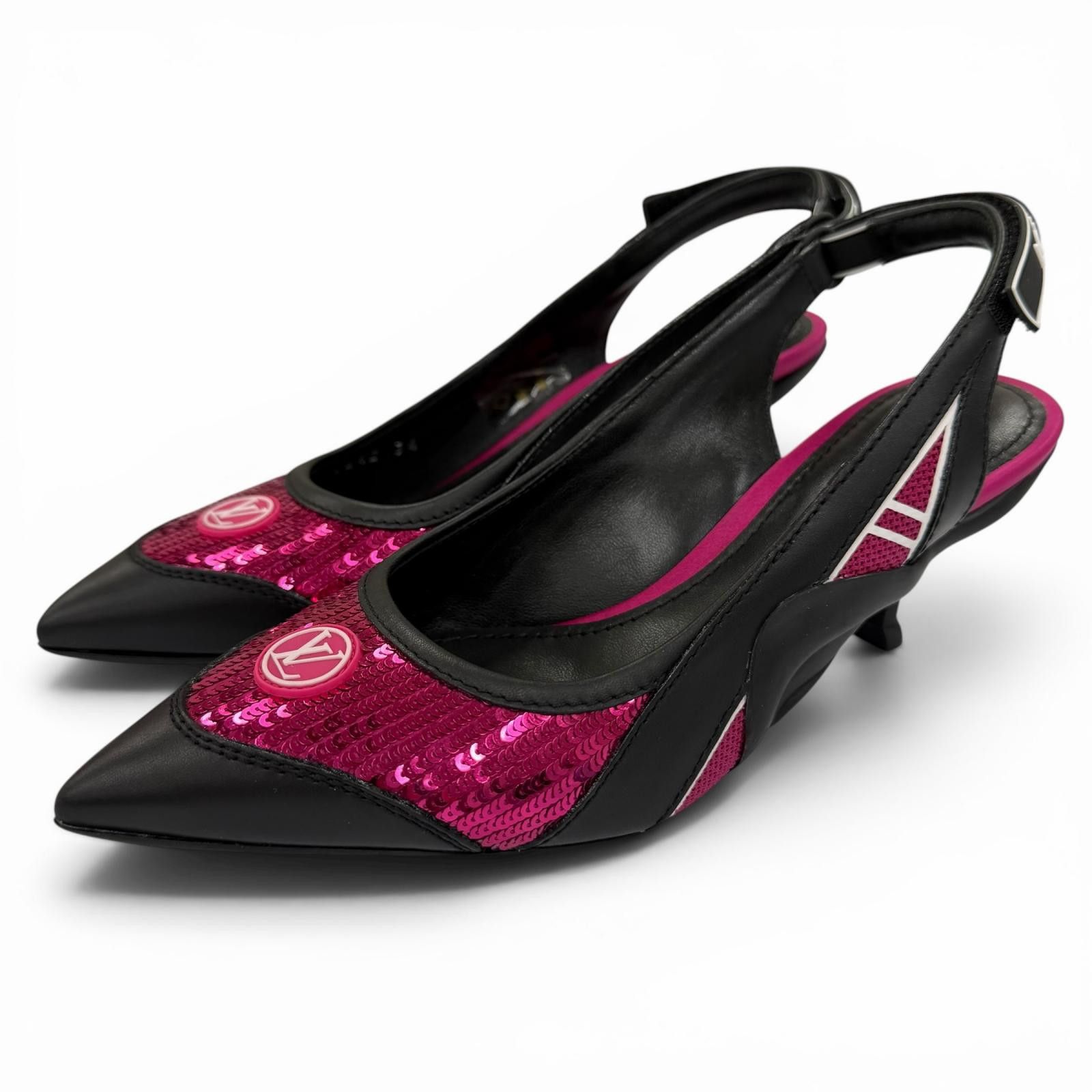 Louis Vuitton Louis Vuitton Leather Pumps Leather Shoes DUTY FREE for USA main image 8