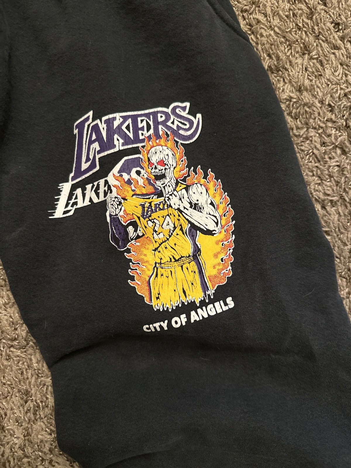 Warren Lotas Bootleg Kobe Lakers Sweatpants Size US 30 / EU 46 - 3 Thumbnail