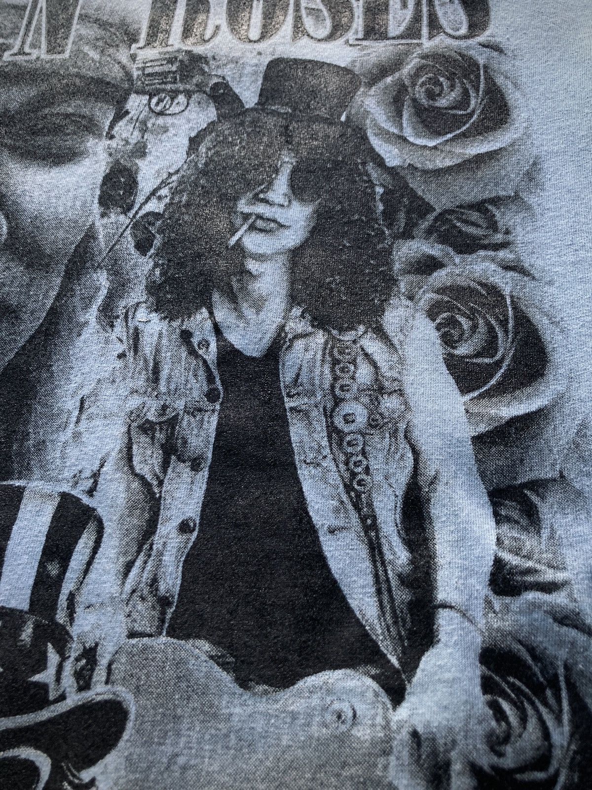 Band Tees × Guns N' Roses × Vintage Vintage 90s Guns & Roses Mexican Bootleg Big Print Size US L / EU 52-54 / 3 - 3 Thumbnail