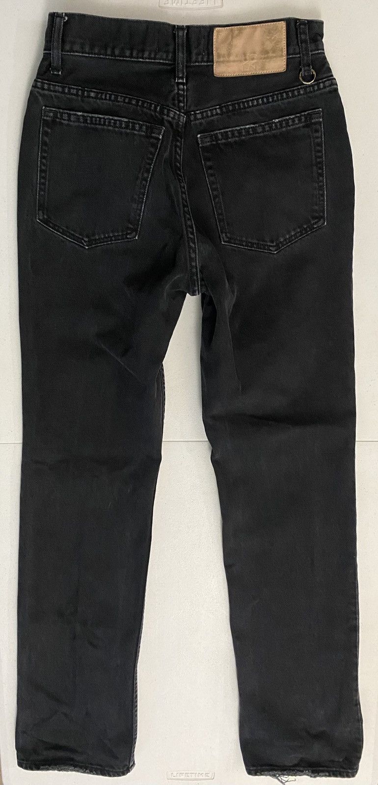 Ulla Johnson Ulla Johnson Black Smoke Wash Agnes Jeans Made in USA 25 VGC Size 25" / US 0 / IT 36 - 21 Thumbnail