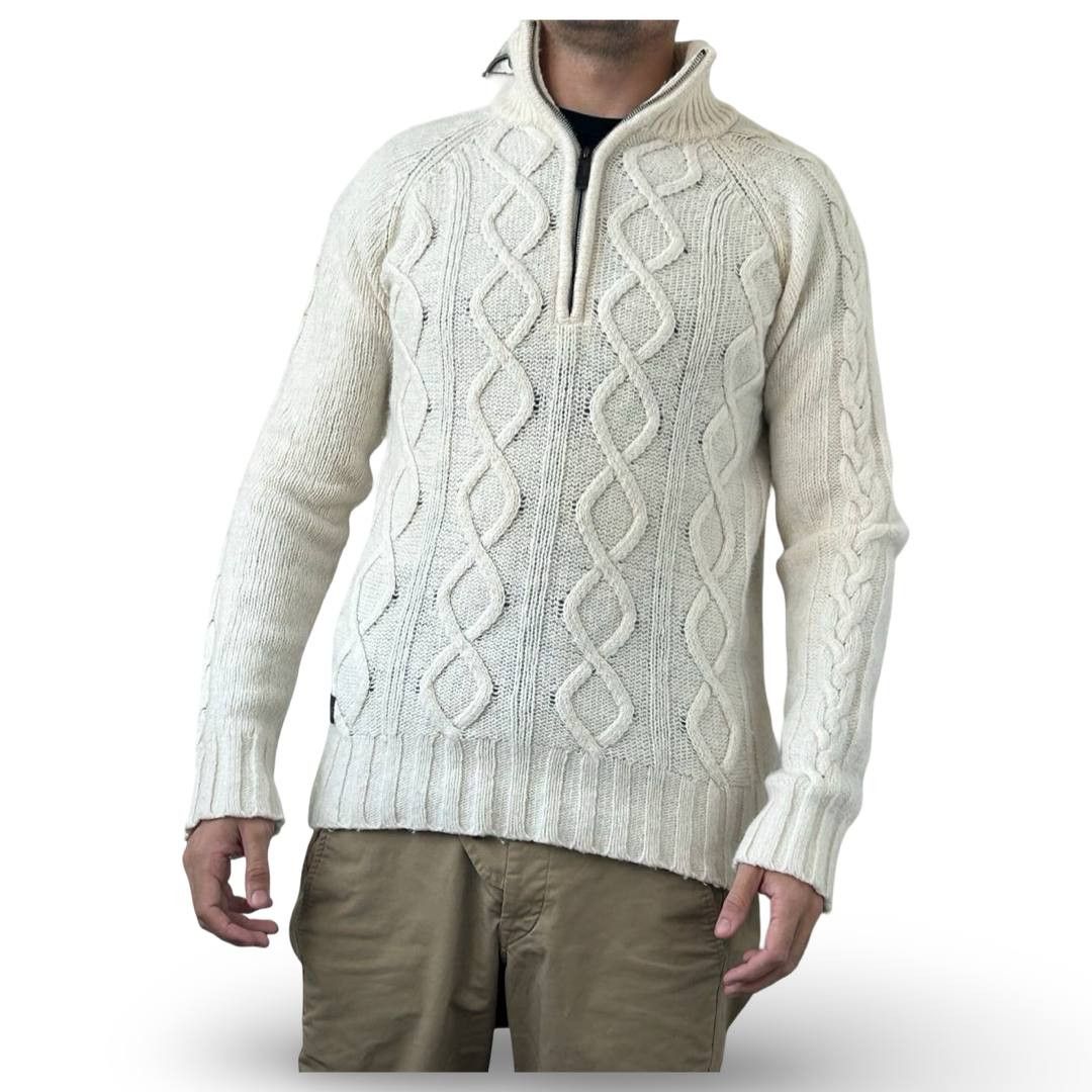Other Wool knitted sweater #817 Size US L / EU 52-54 / 3 - 1 Thumbnail