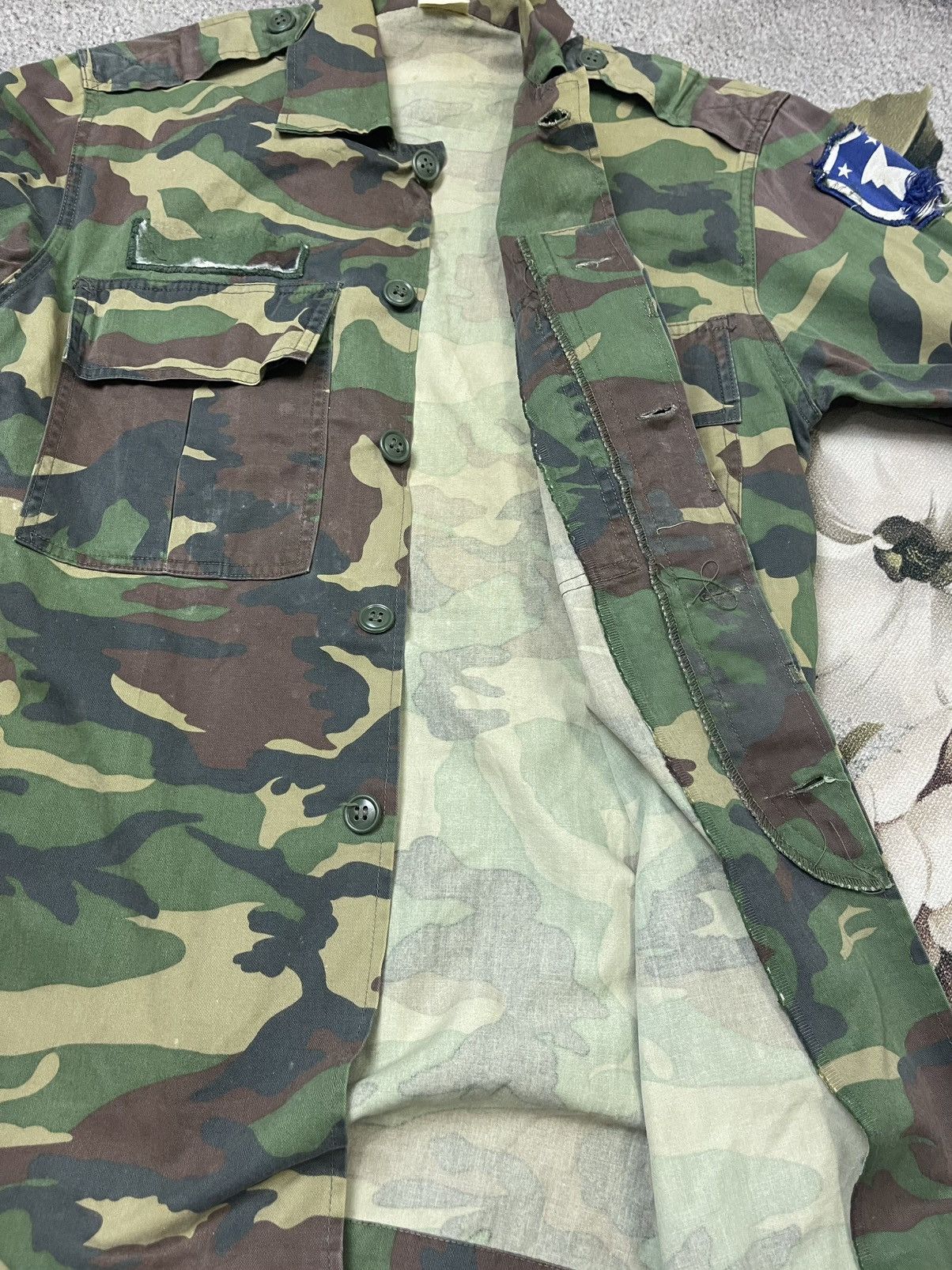 Other Vintage Army Combat Uniform Camouflage Size US M / EU 48-50 / 2 - 9 Thumbnail