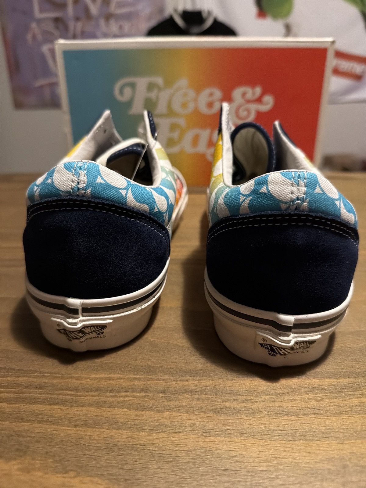 Vans Vans X Free & Easy Ol Skool Size US 12 / EU 45 - 5 Thumbnail