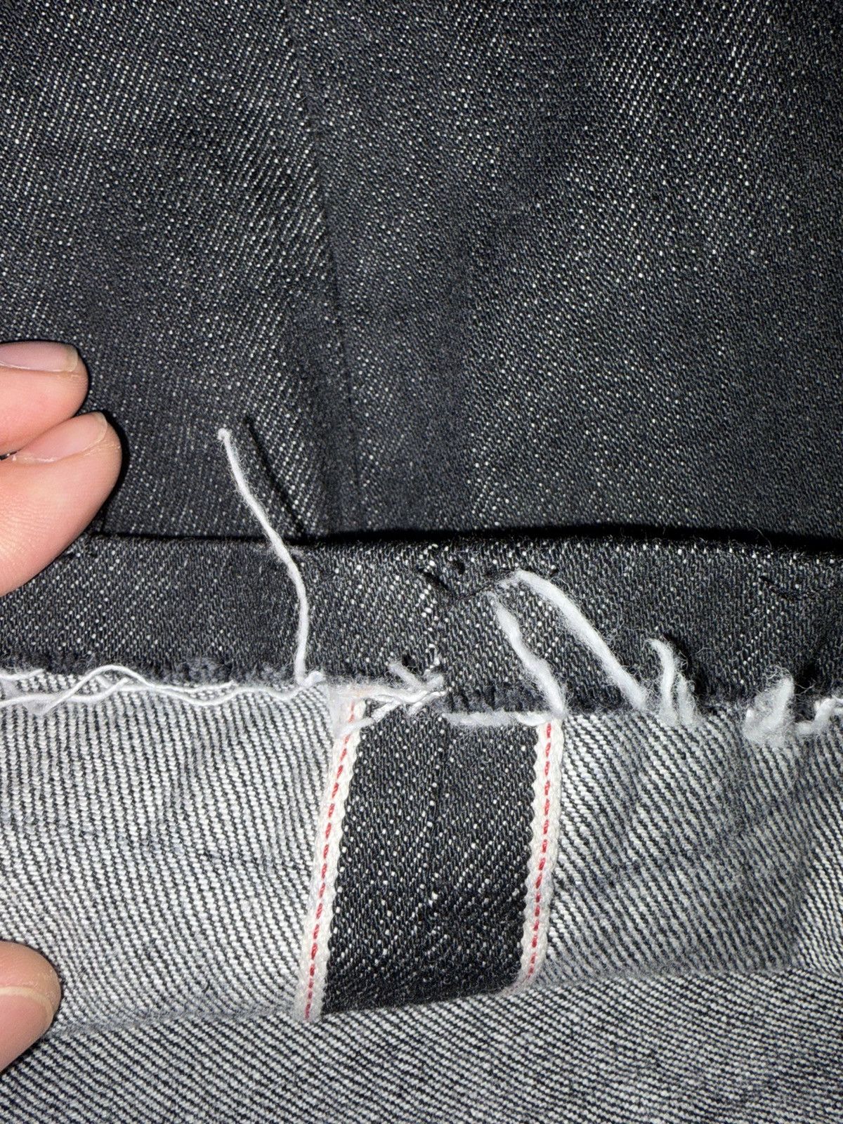 Other Selvedge Baggy Black Denim Size US 32 / EU 48 - 4 Thumbnail