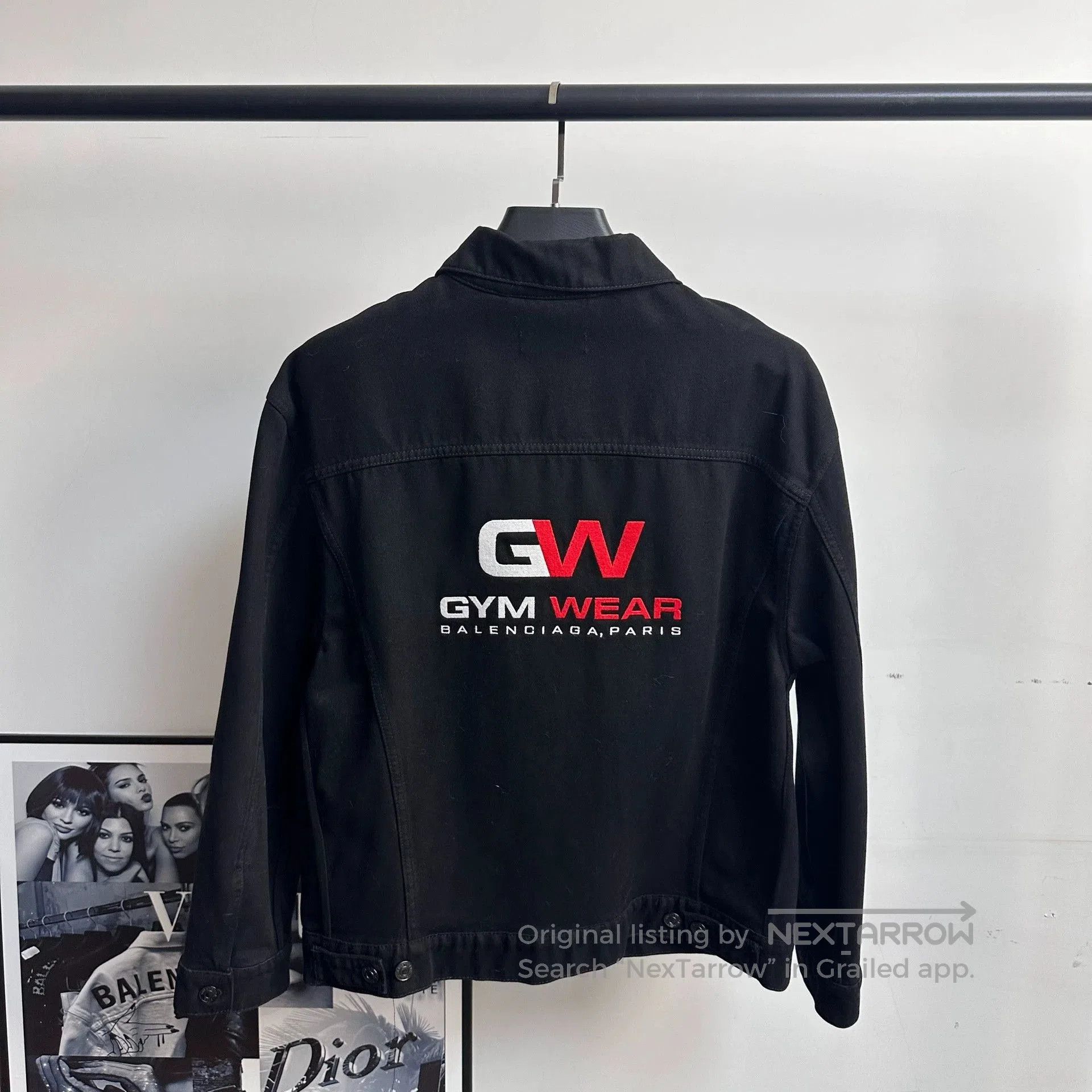 Balenciaga Balenciaga GW Embroidered Denim Jacket. Size US S / EU 44-46 / 1 - 1 Thumbnail