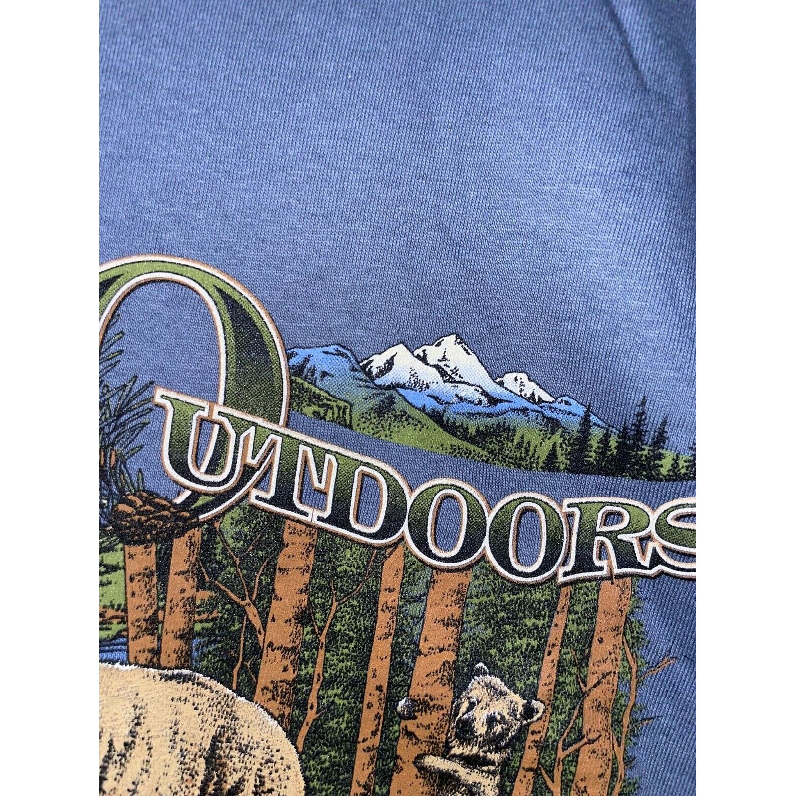 Anvil Vintage Gatlinburg Shirt The Great Outdoors Grizzly Bear Tee Size US M / EU 48-50 / 2 - 5 Thumbnail