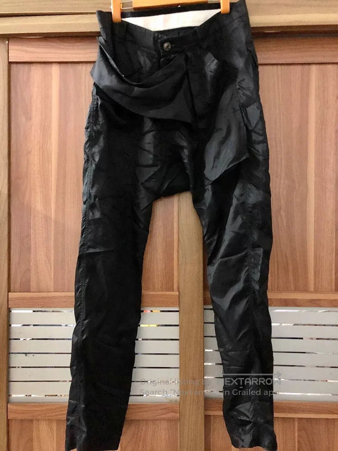Rick Owens rick owens unique silk front closure pants. Size US 44 / EU 60 - 1 Thumbnail