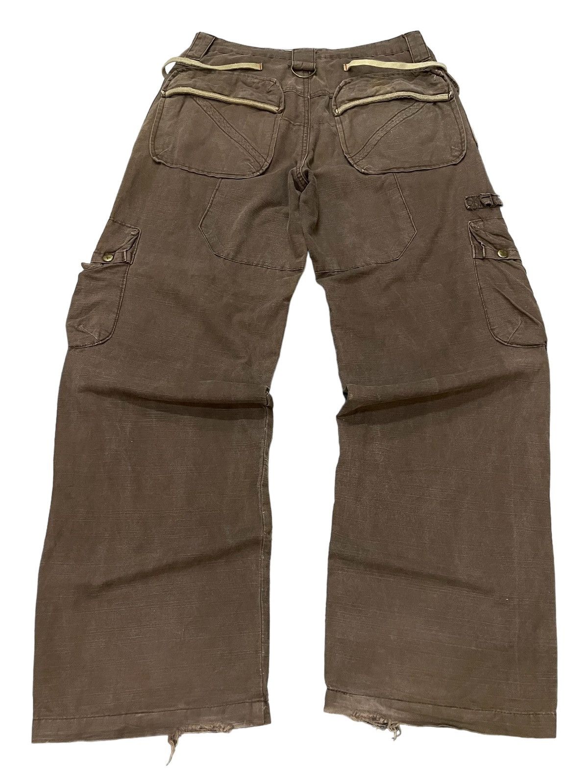 Designer × Junya Watanabe Dolce & Gabanna Style Cargo Baggy Large MultiPocket Pants Size US 32 / EU 48 - 2 Thumbnail