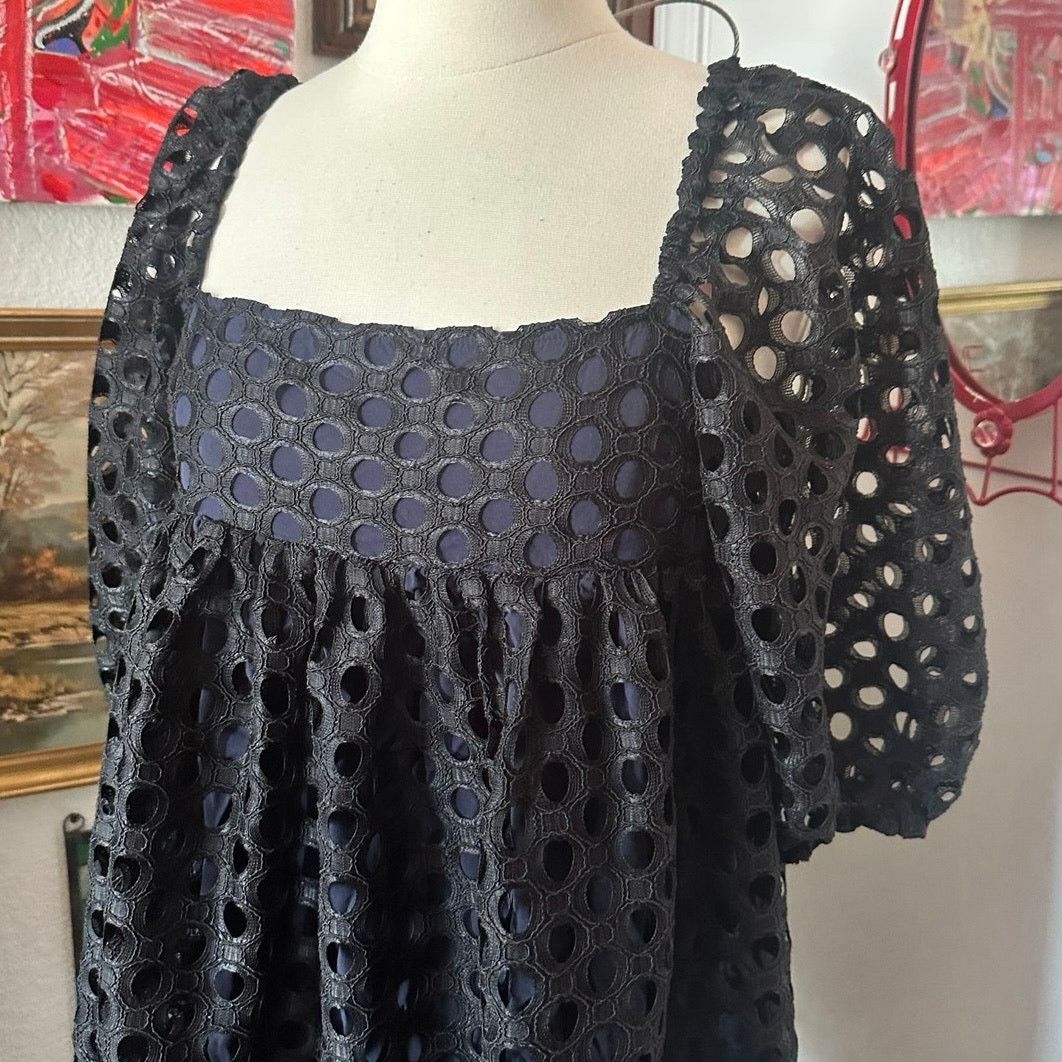 Other kimchi blue black polka dot babydoll dress Size S / US 4 / IT 40 - 2 Thumbnail