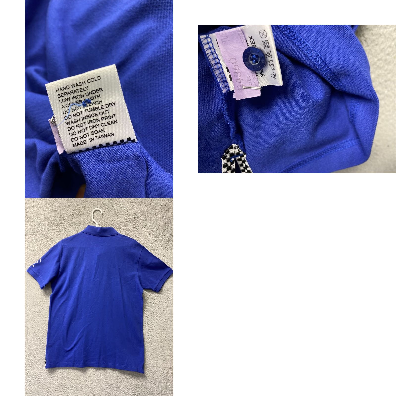 Benetton Benetton Formula 1 Polo Shirt Large Blue Classic Mens Size US L / EU 52-54 / 3 - 8 Thumbnail