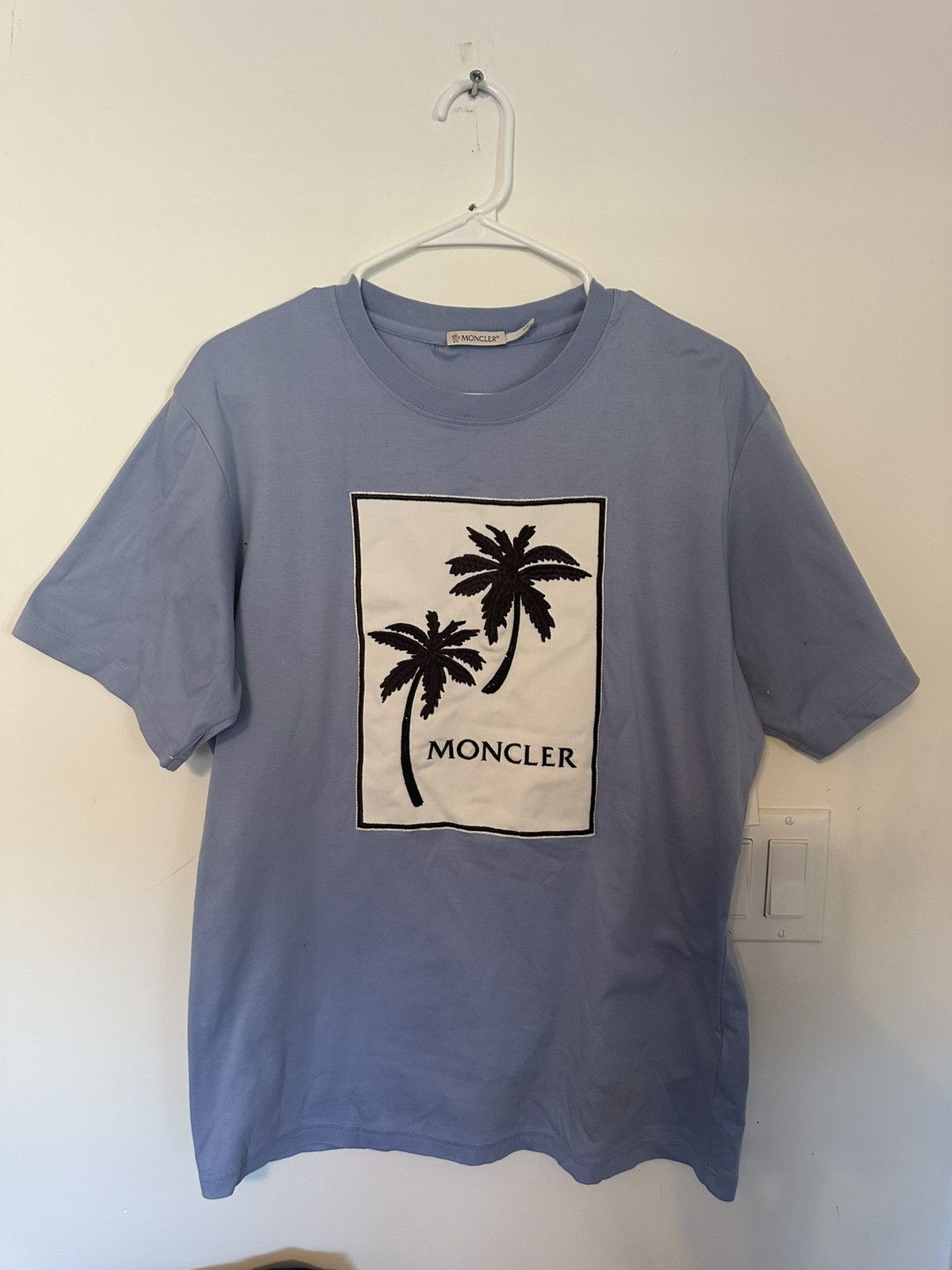 Moncler Moncler T-shirt beaded palm tree logo 2023 Size M / US 6-8 / IT 42-44 - 6 Thumbnail