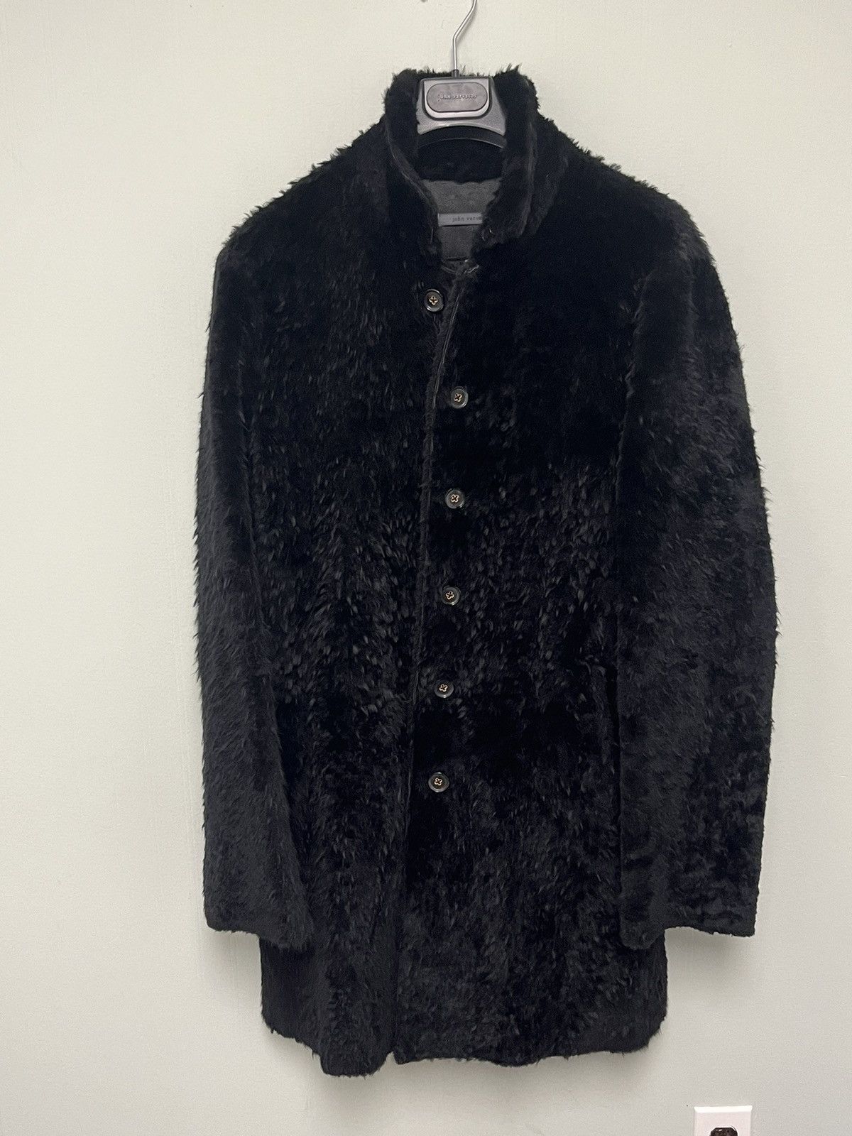 John Varvatos Shaggy Shearling Coat. 48 Size US M / EU 48-50 / 2 - 7 Thumbnail