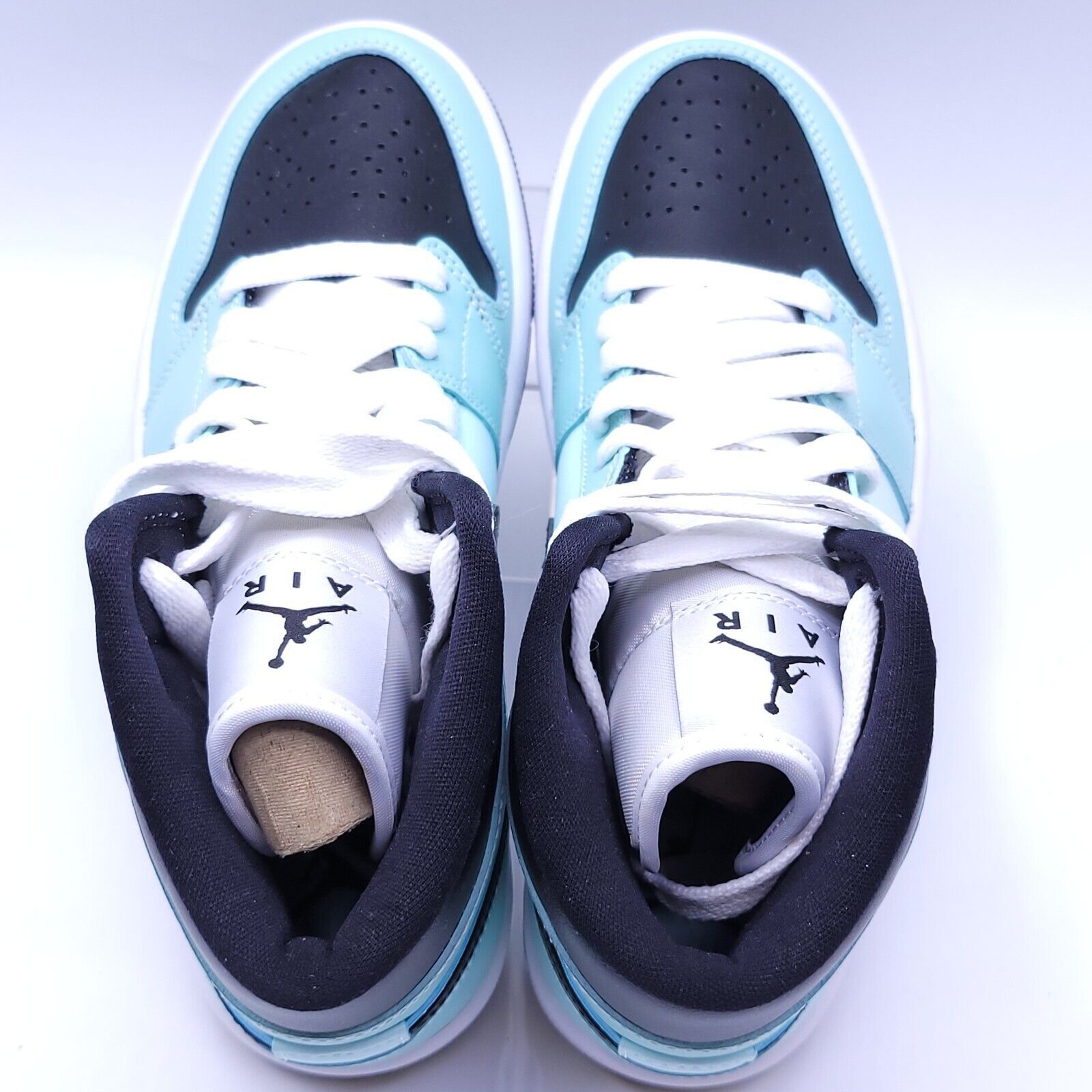 Nike Nike Air Jordan 1 Shoe Womens Size 6 BQ6472-300 Blue Black Size US 6 / IT 36 - 4 Thumbnail