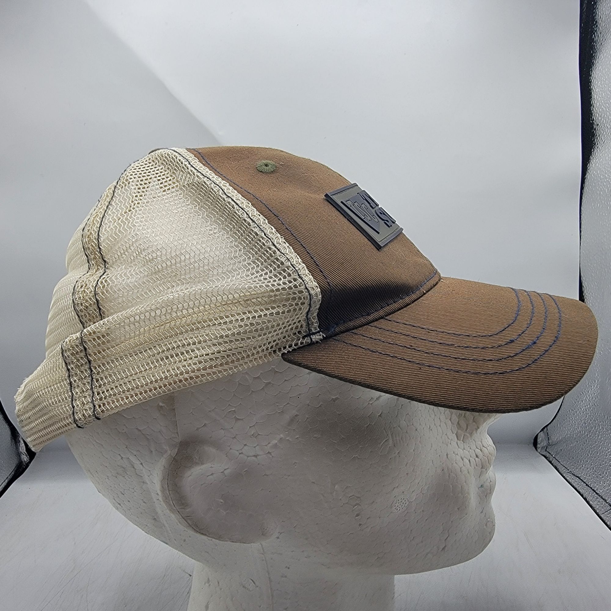 Other TSC Tractor Supply Co Brown Mesh Trucker Hat Snapback Adjust Size ONE SIZE - 4 Thumbnail