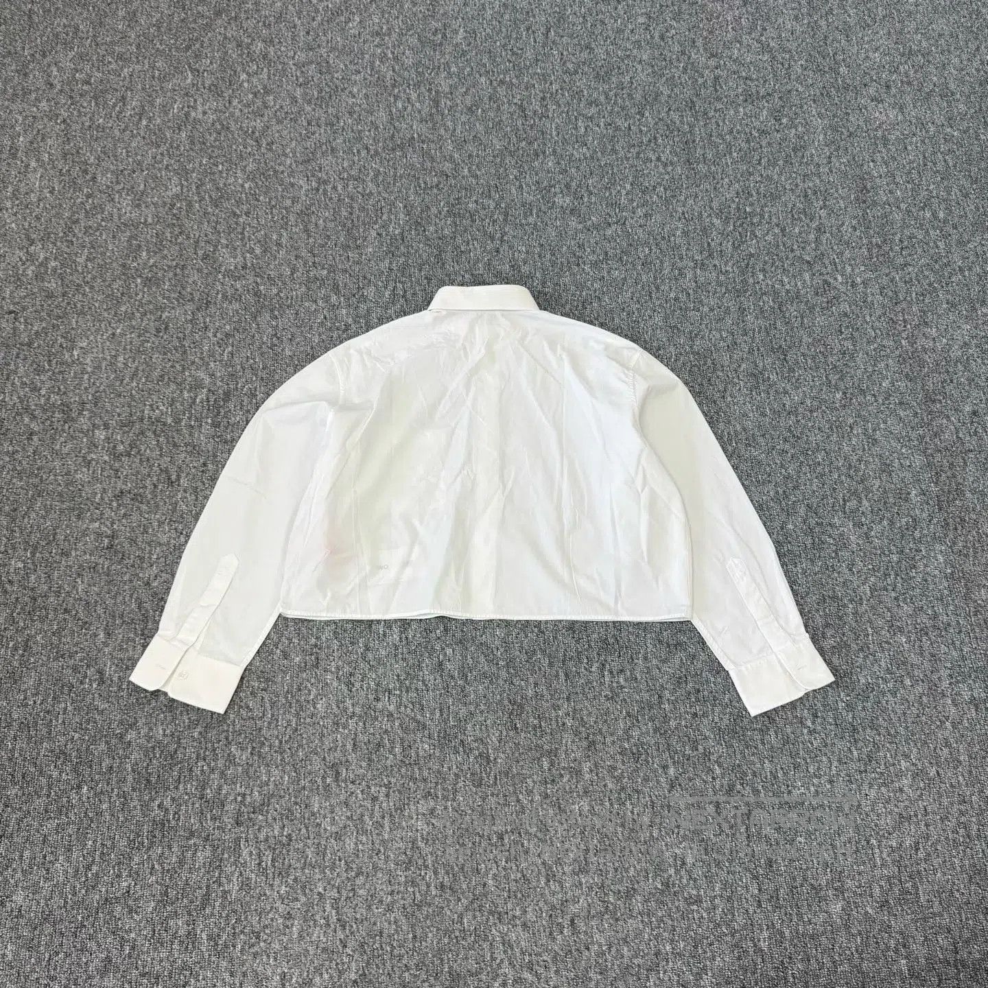 Celine CELINE SIZE 38 Embroidered logo short shirt| Size XL / US 12-14 / IT 48-50 - 2 Thumbnail