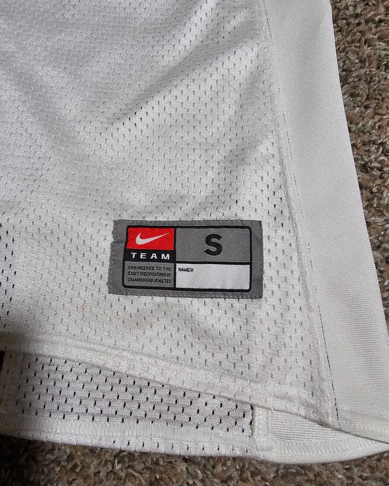 Nike Nike Team White football jersey Small Lasers #34 Size ONE SIZE - 4 Thumbnail