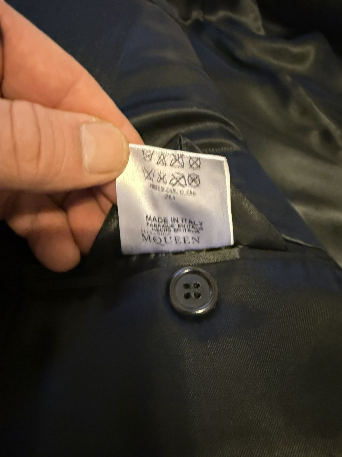 Alexander McQueen Alexander McQueen blazer velvet Size 44R - 14 Thumbnail