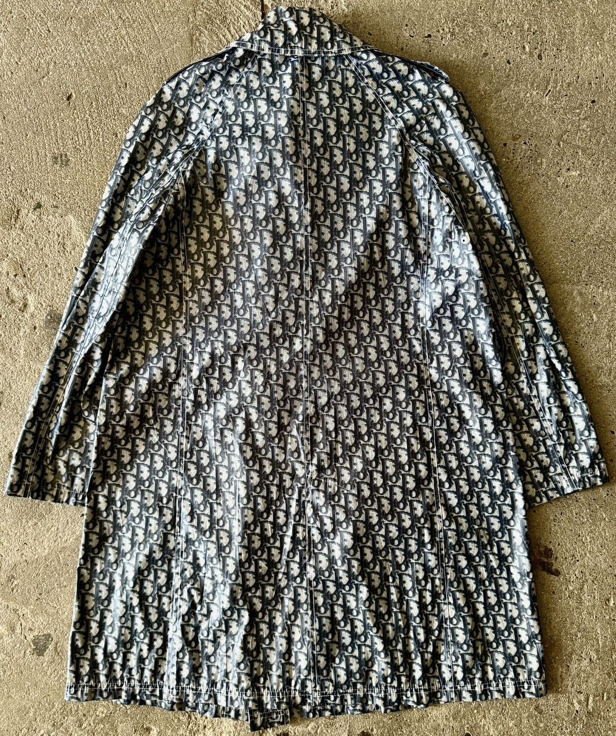 Dior × John Galliano Dior - John Galliano - SS2002 - Diorissimo Monogram Coat Size S / US 4 / IT 40 - 10 Thumbnail
