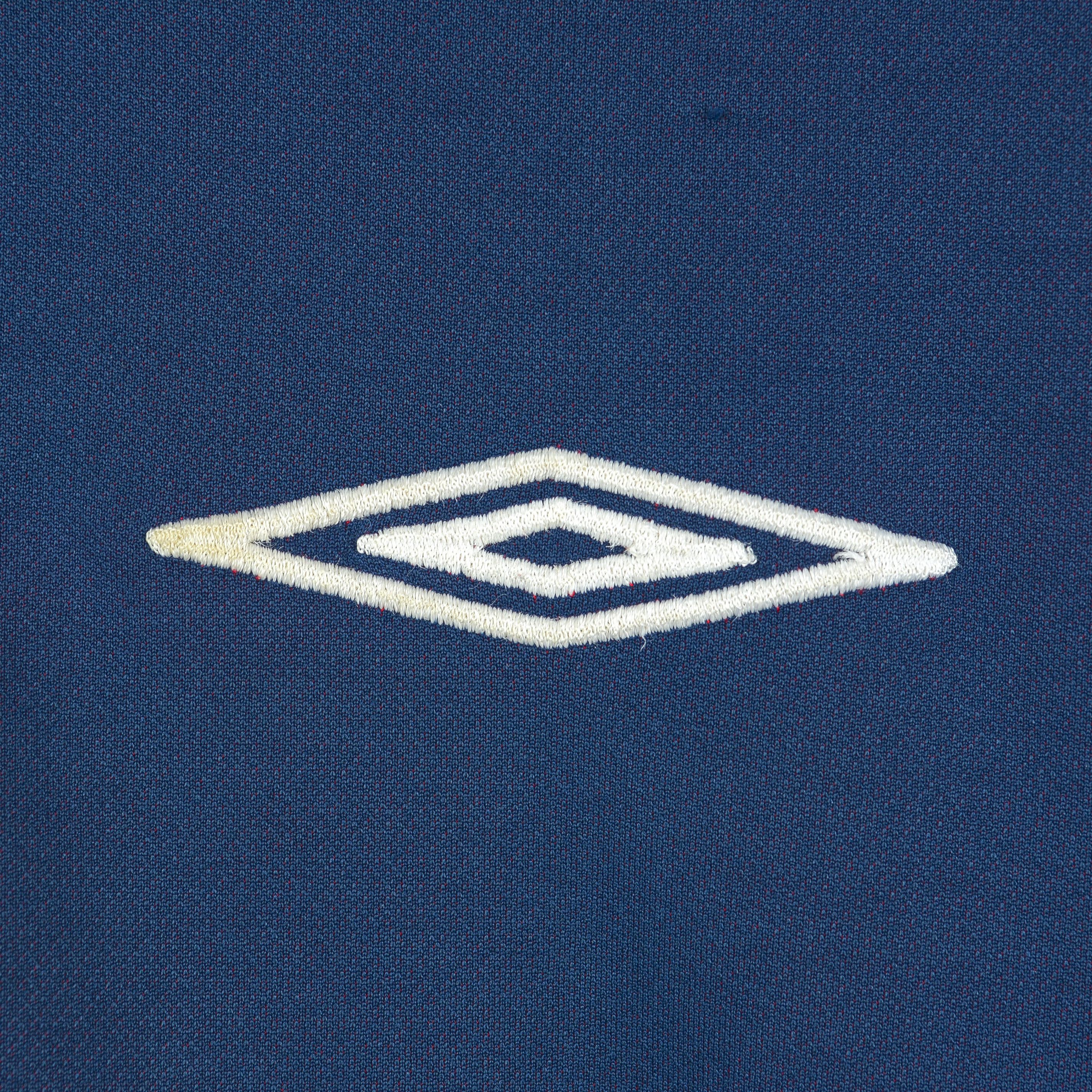 Umbro England S Football Long Sleeve Reversible 2002 2004 Shirt Size US S / EU 44-46 / 1 - 4 Thumbnail